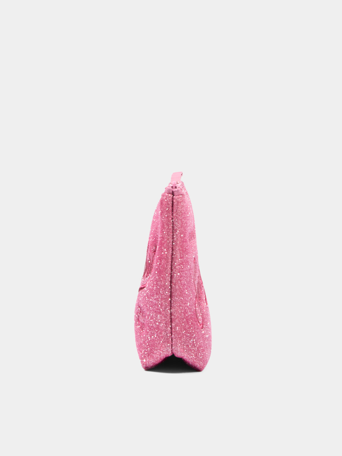 Pochette Aline fucsia con logo per bambina glitterata,Mc2 Saint Barth,ALI0026 00192M