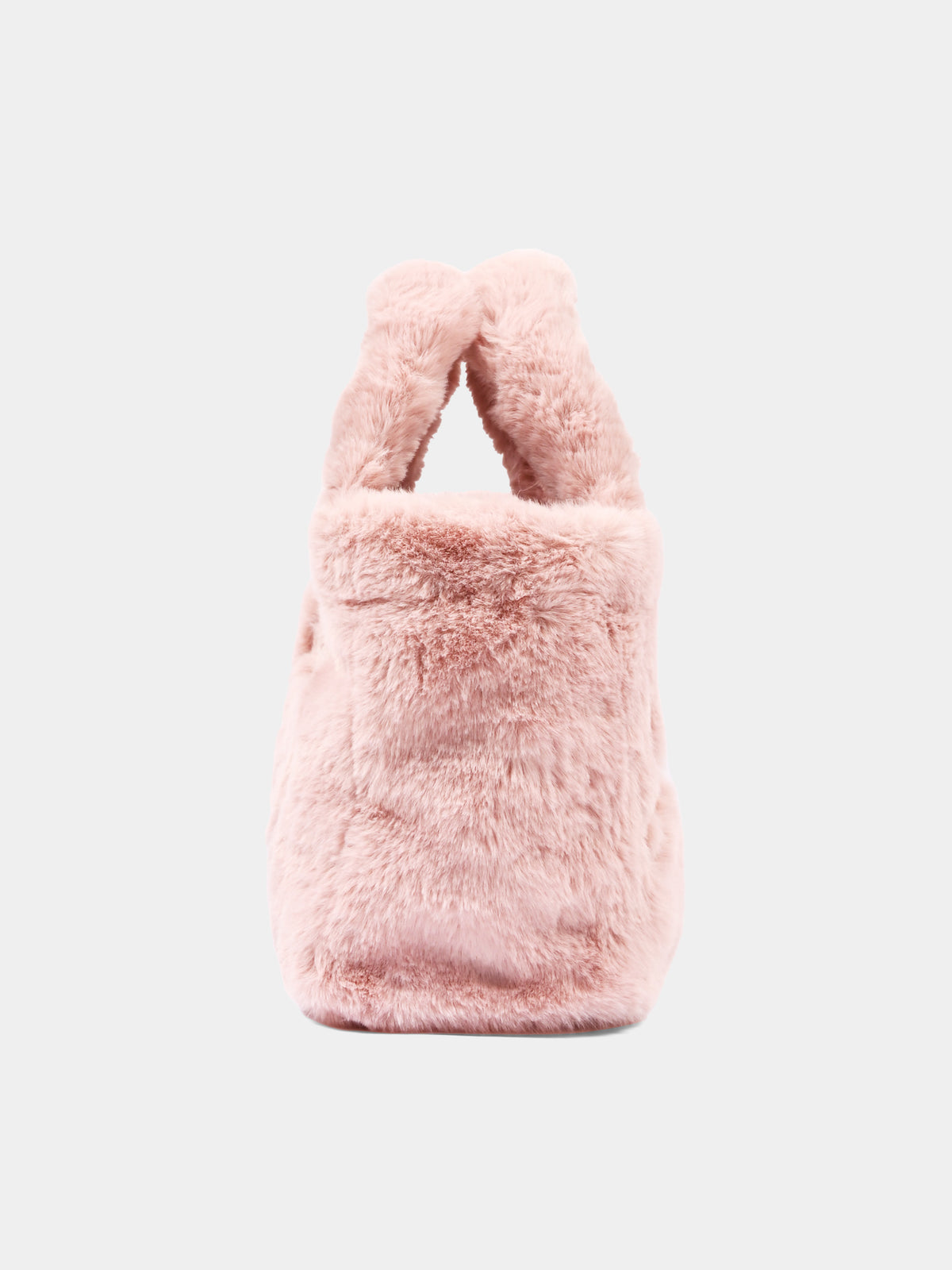 Borsa rosa Vanity Mini Soft Fur per bambina,Mc2 Saint Barth,VAMI021 01975M