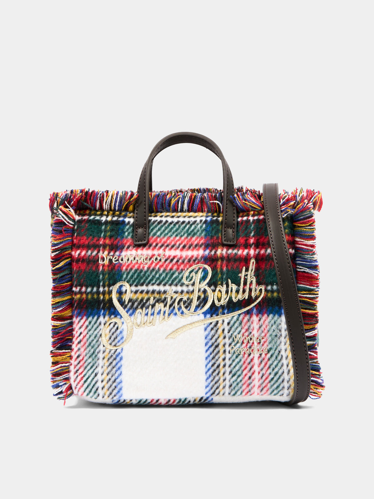 Borsa avorio Vanity Mini Wool per bambina,Mc2 Saint Barth,VAMI031 01816M