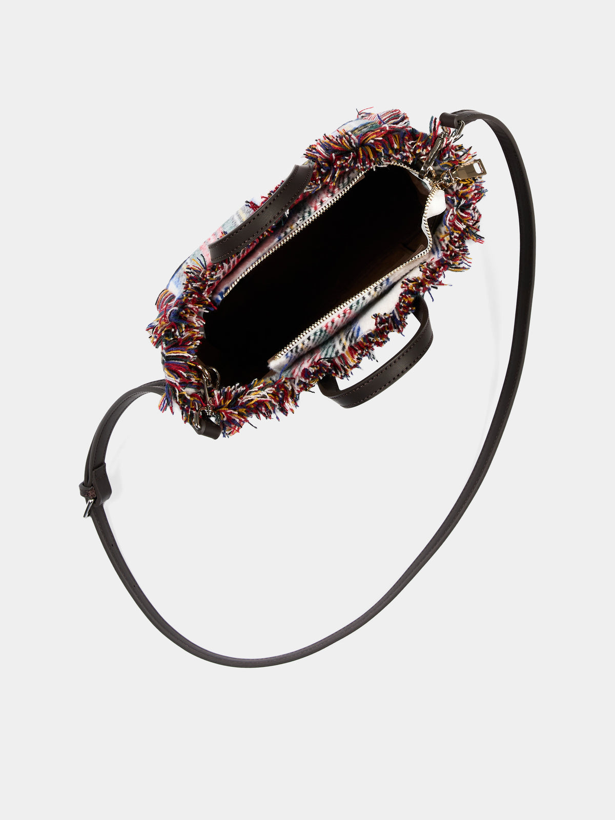 Borsa avorio Vanity Mini Wool per bambina,Mc2 Saint Barth,VAMI031 01816M
