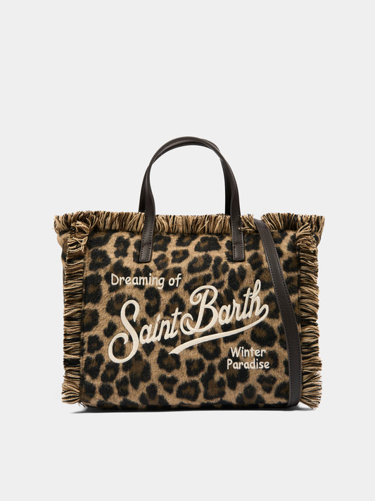 Borsa marrone Colette per bambina animalier