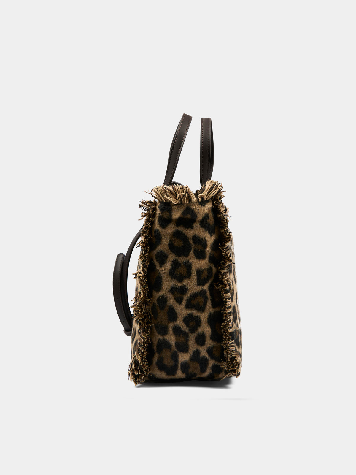 Borsa marrone Colette per bambina animalier,Mc2 Saint Barth,COL0046 00673M
