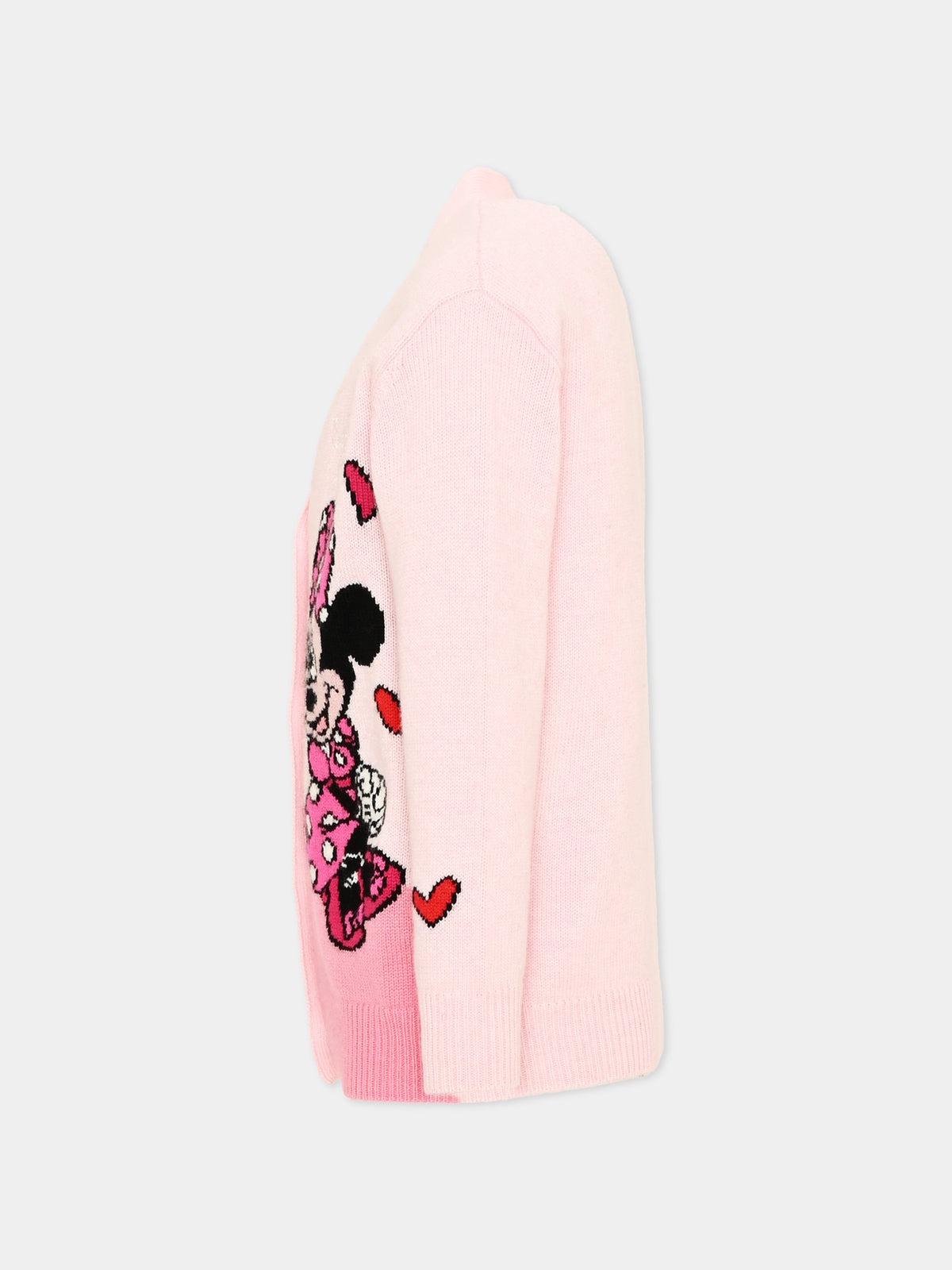 Cardigan rosa Minnie per bambina,Mc2 Saint Barth,SASI003 00158M