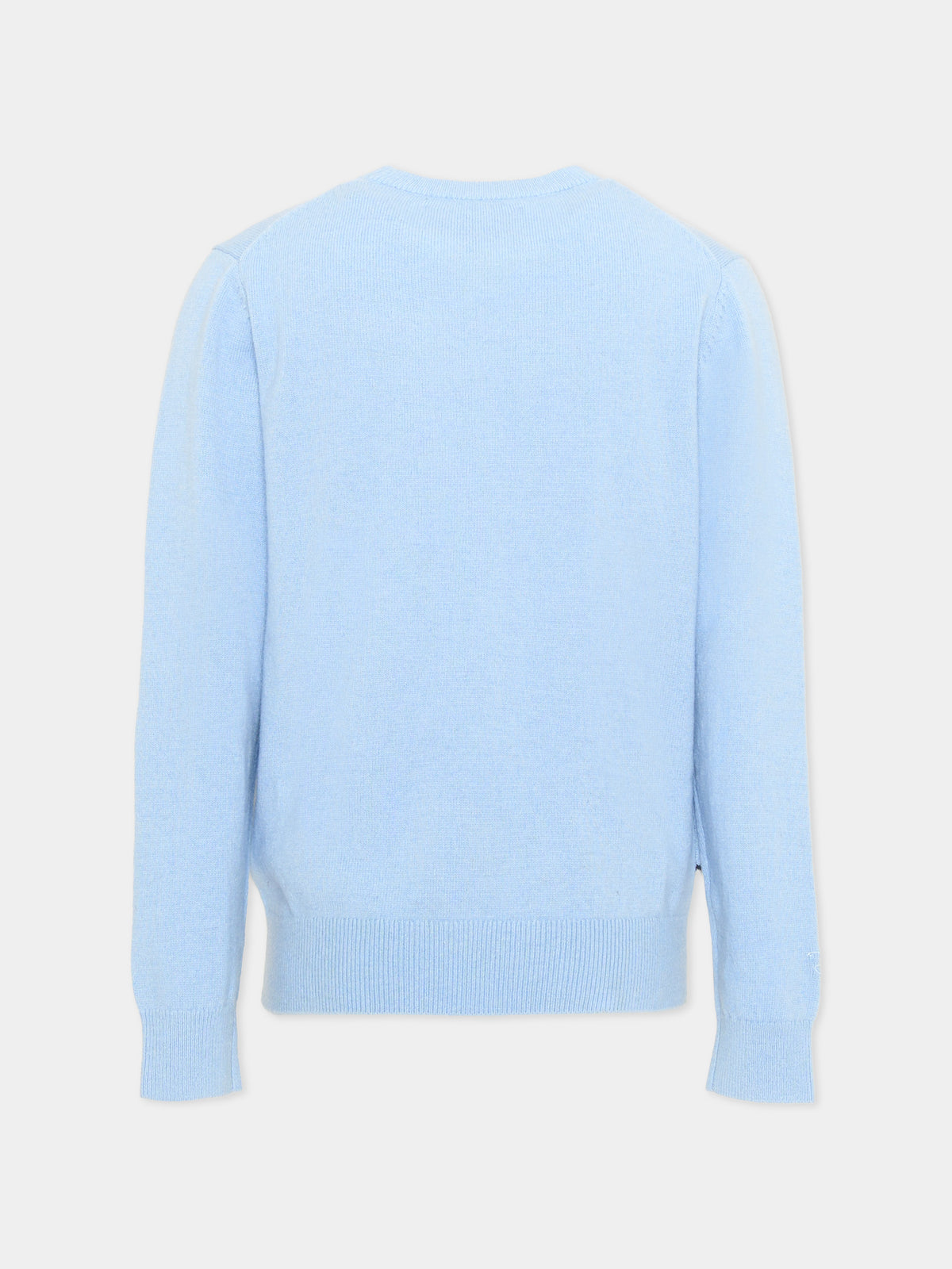 Maglione azzurro per bambino con ricamo Disney,Mc2 Saint Barth,DOU0006 00913M
