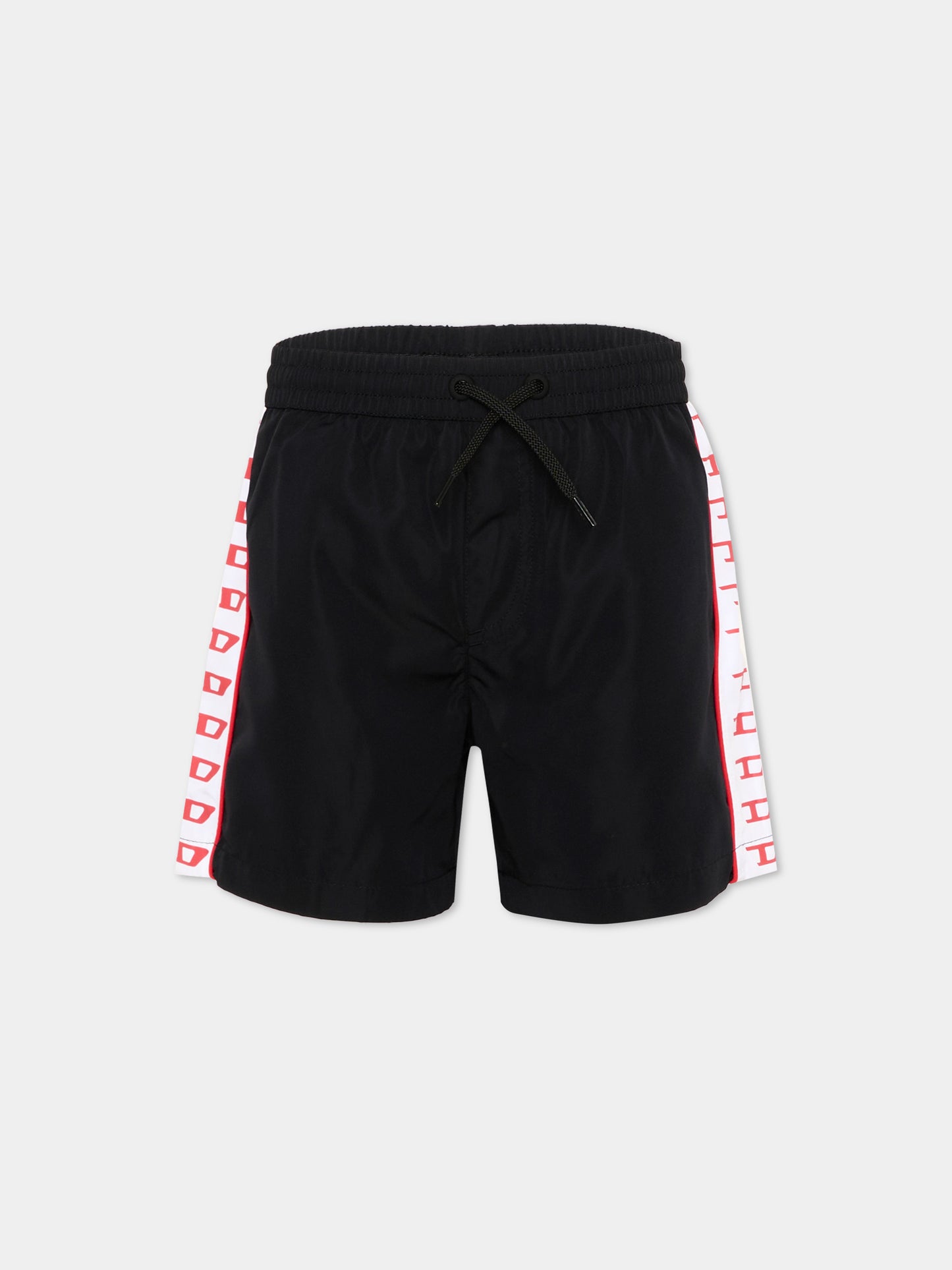 Boxer mare nero per bambino con logo,Diesel,J02291 KXBPB K900