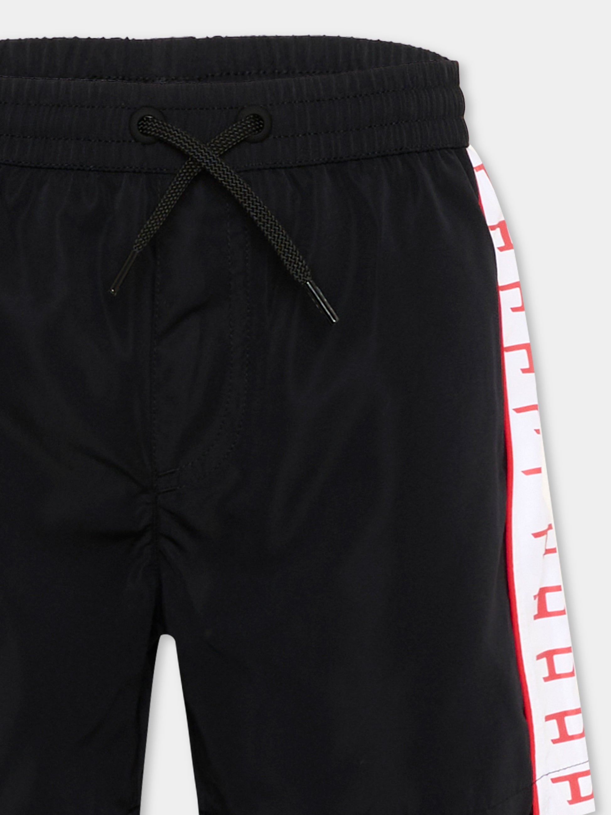 Boxer mare nero per bambino con logo,Diesel,J02291 KXBPB K900