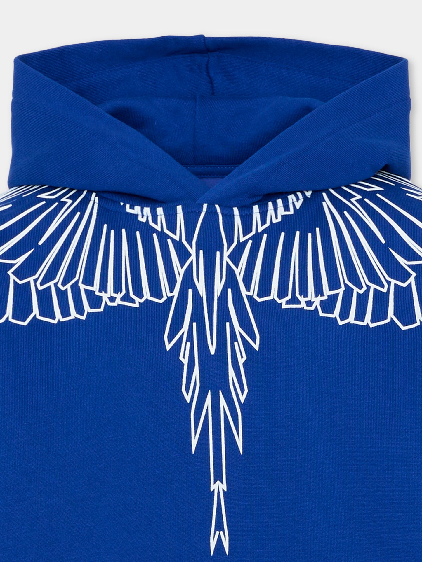Felpa blu per bambino con ali,County Of Milan Kids,F5CMJBHS072 130