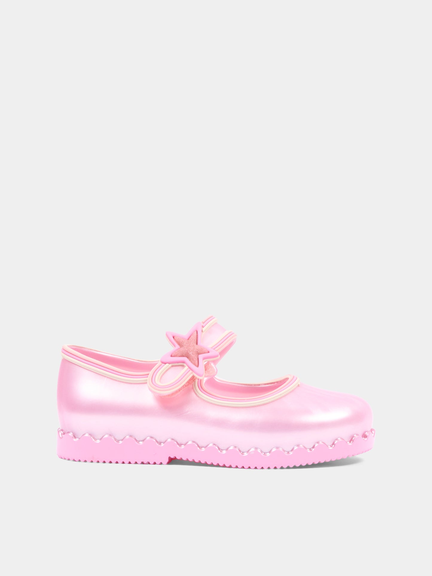 Ballerine rosa per bambina con stella