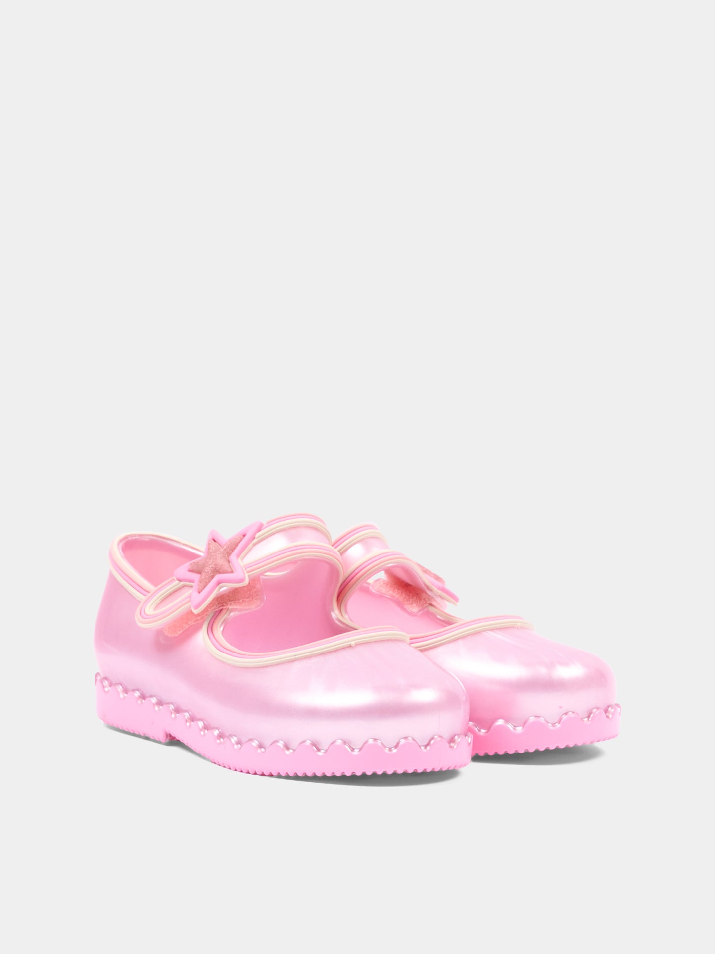 Ballerine rosa per bambina con stella