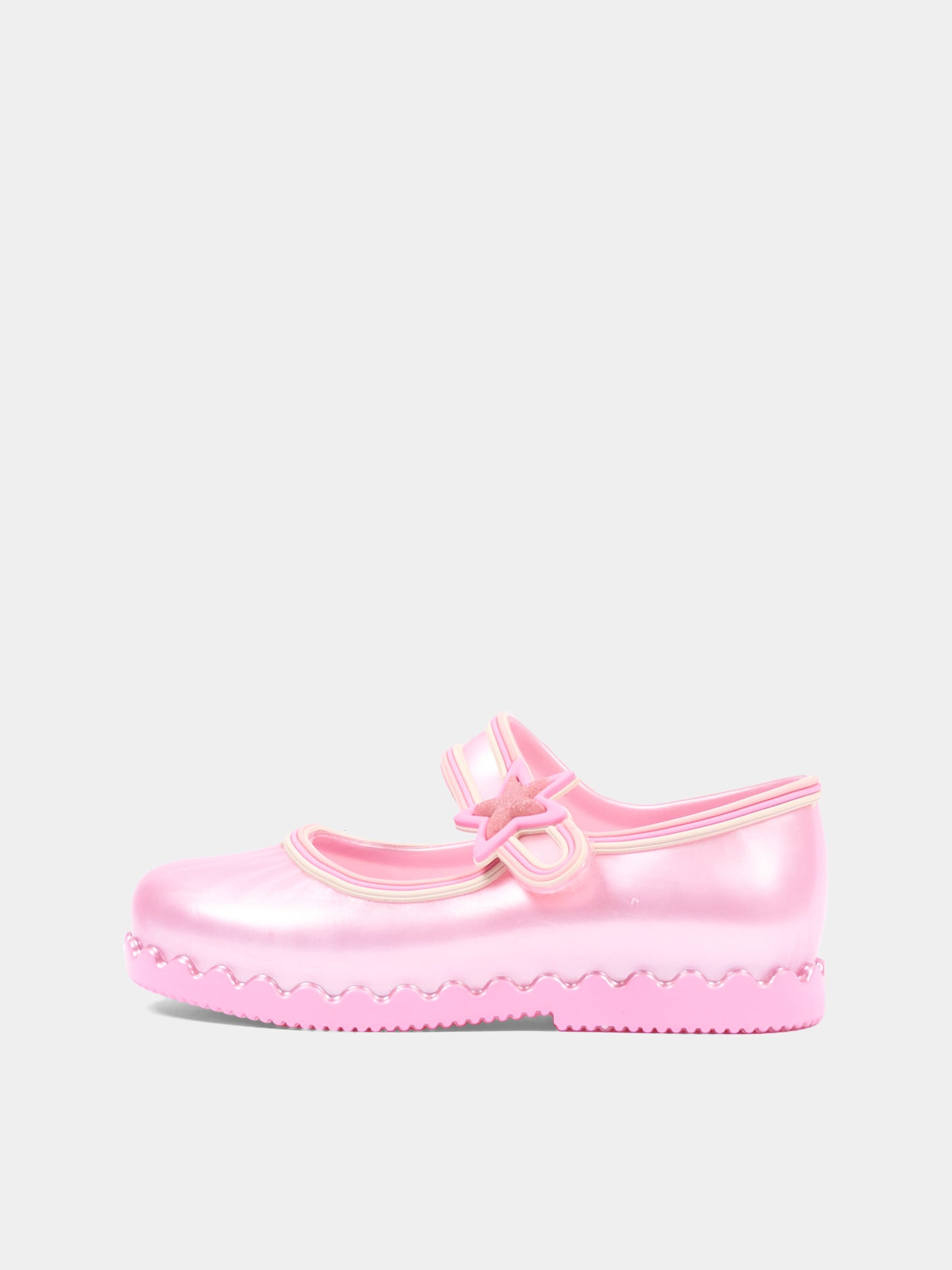 Ballerine rosa per bambina con stella