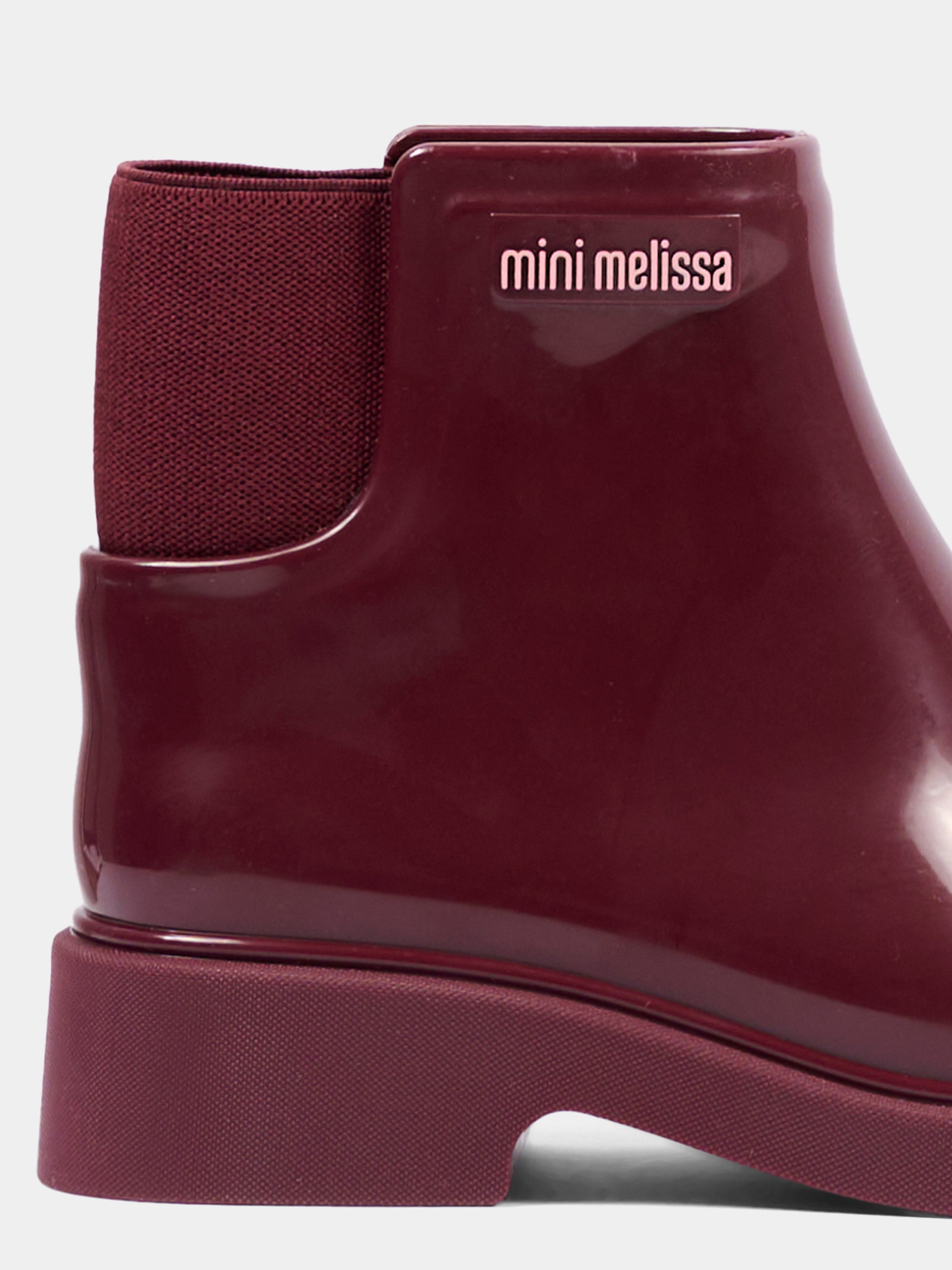 Stivaletti bordeaux per bambina,Mini Melissa,35827 BW529 34445