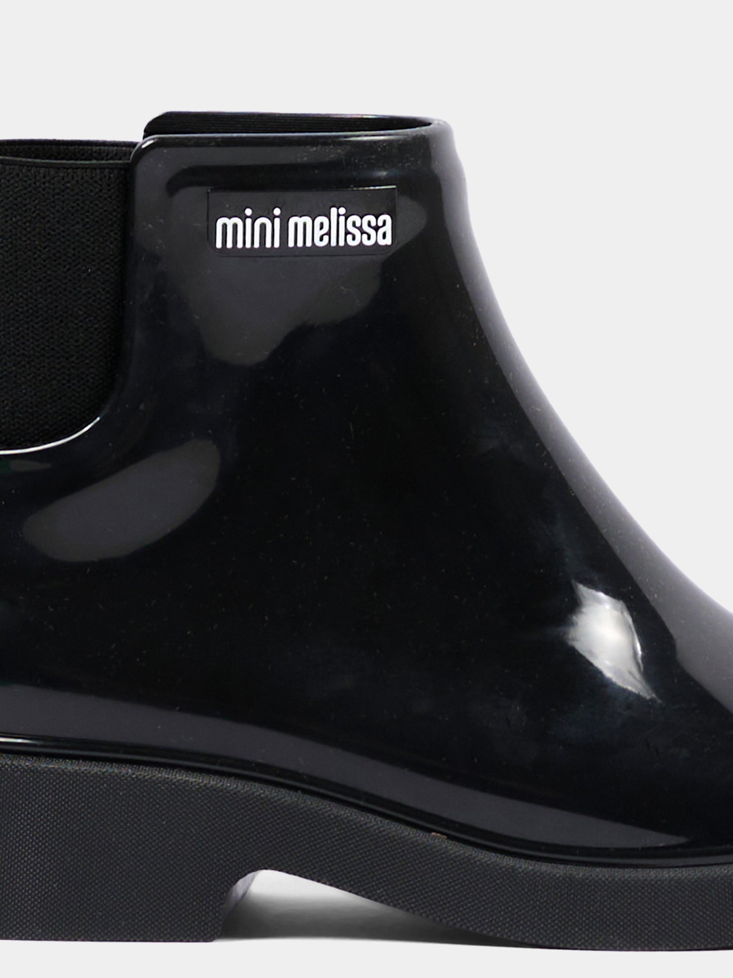 Stivaletti neri per bambina lucidi,Mini Melissa,35827 AY401 34445
