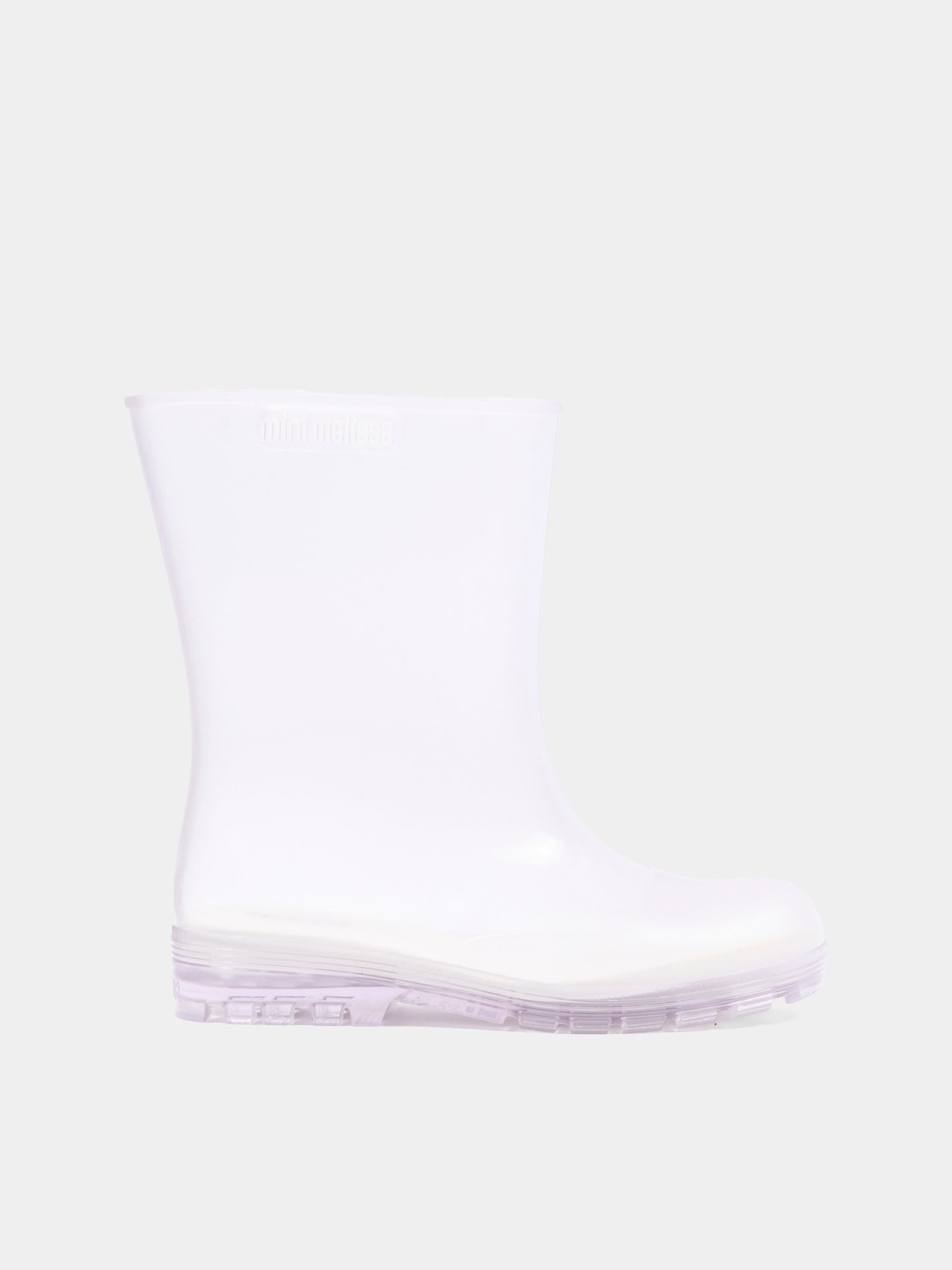 Stivali da pioggia bianchi per bambina,Mini Melissa,33868 AQ985 34445