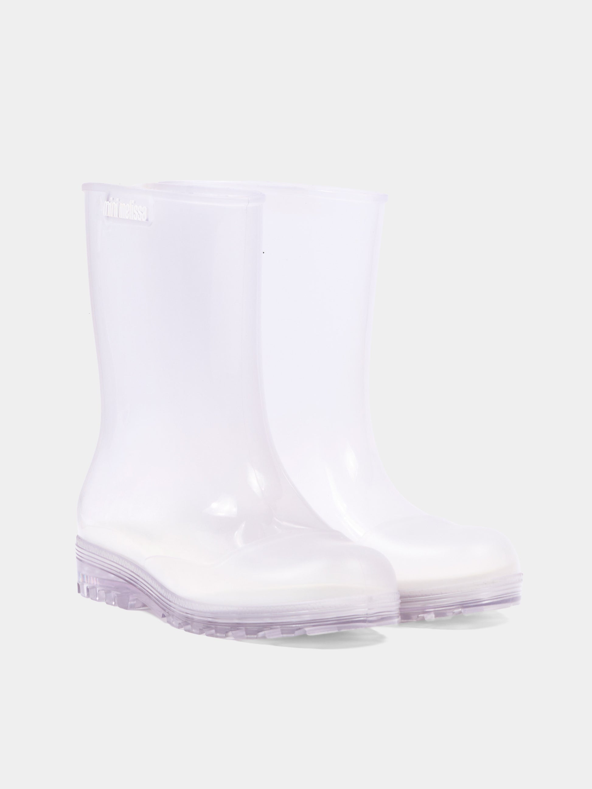 Stivali da pioggia bianchi per bambina,Mini Melissa,33868 AQ985 34445