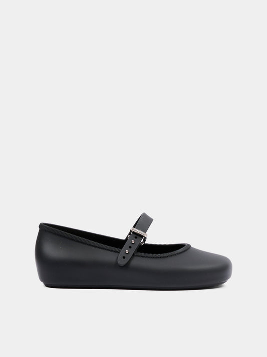 Ballerine nere per bambina Mary Jane,Mini Melissa,36244 BK634 34445