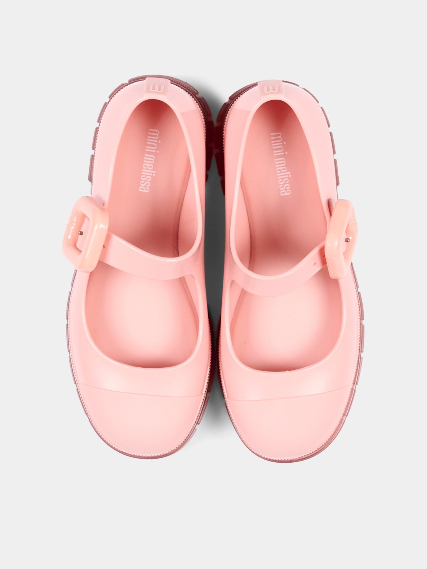 Ballerine rosa per bambina con fibbia,Mini Melissa,36108 BN159 05889