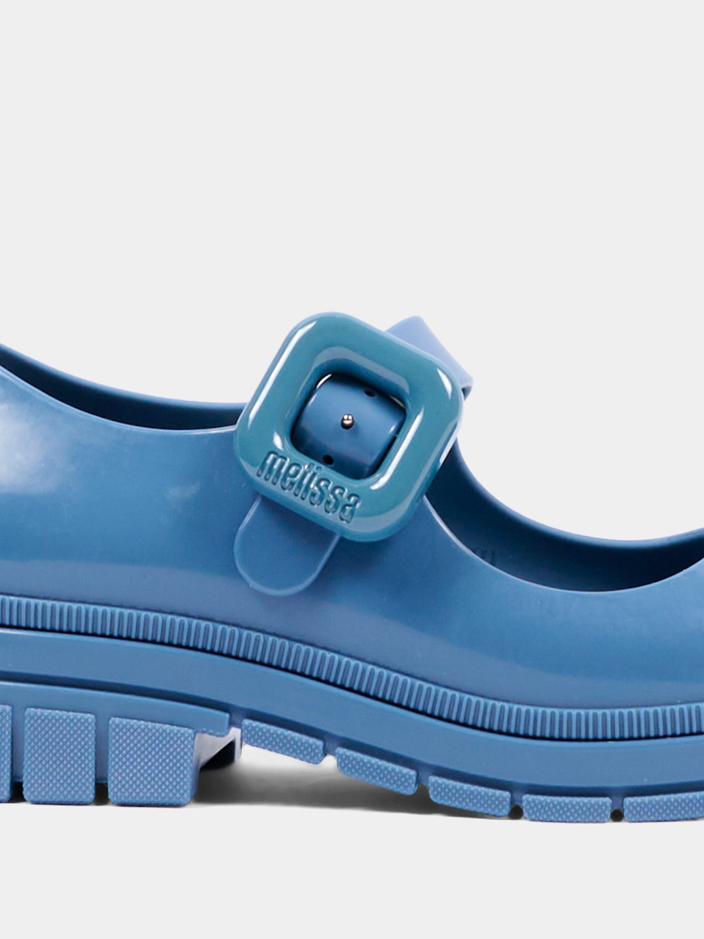 Ballerine azzurre per bambina con fibbia,Mini Melissa,36108 BW429 05889