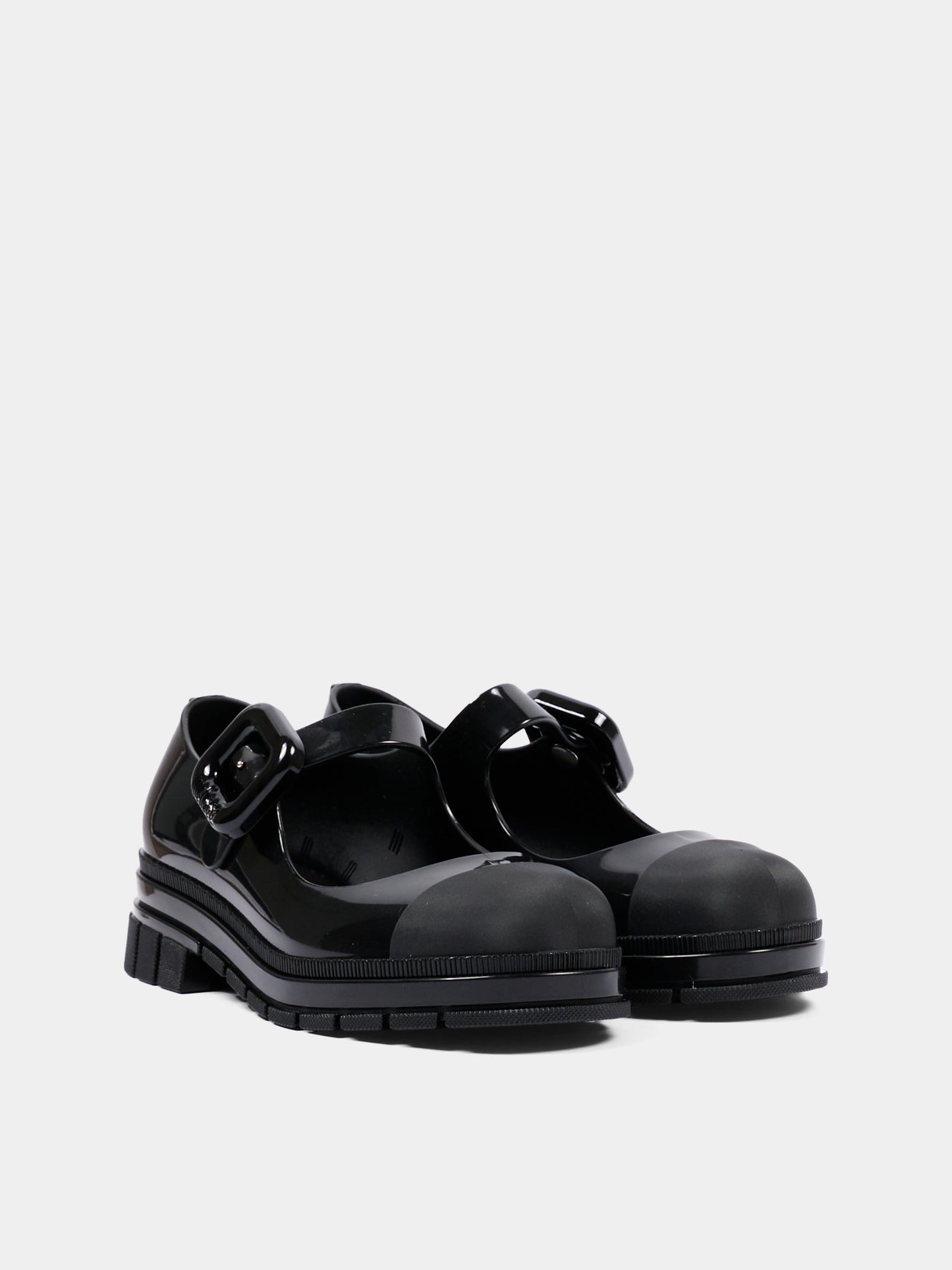 Ballerine nere per bambina Mary Jane,Mini Melissa,36108 BW428 05889