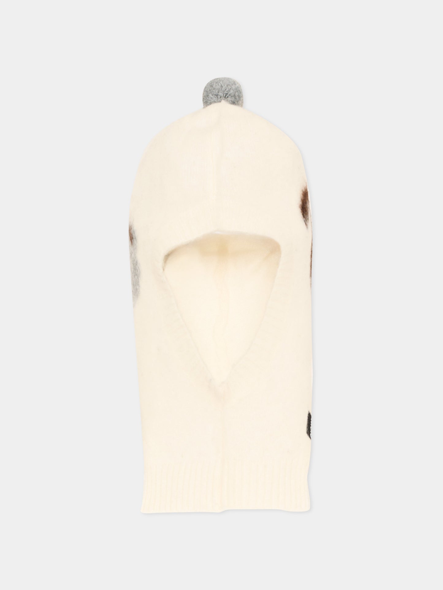 Balaclava avorio Kite per neonati con orsetto,Molo,7W26S403 5775