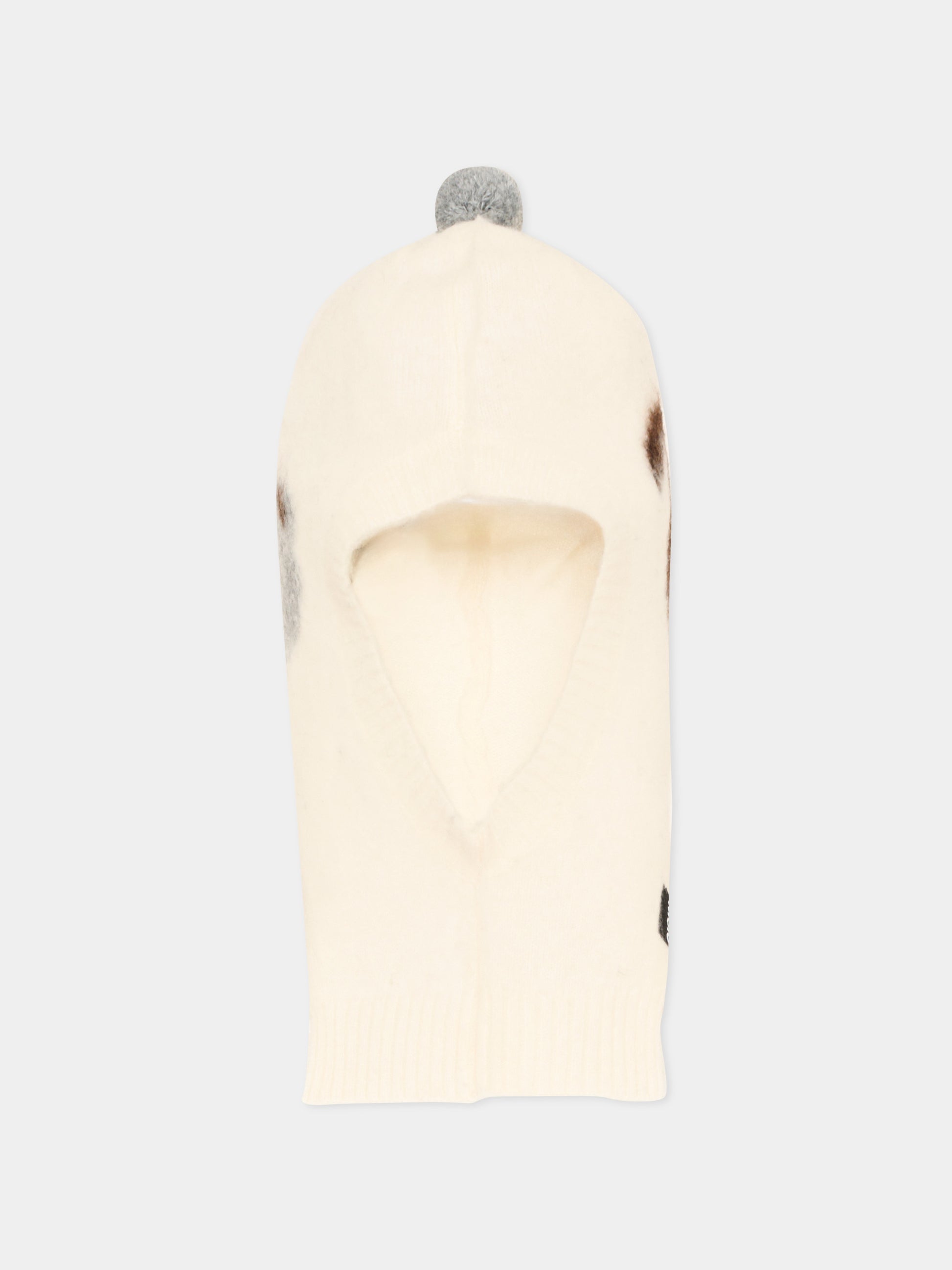 Balaclava avorio Kite per neonati con orsetto,Molo,7W26S403 5775