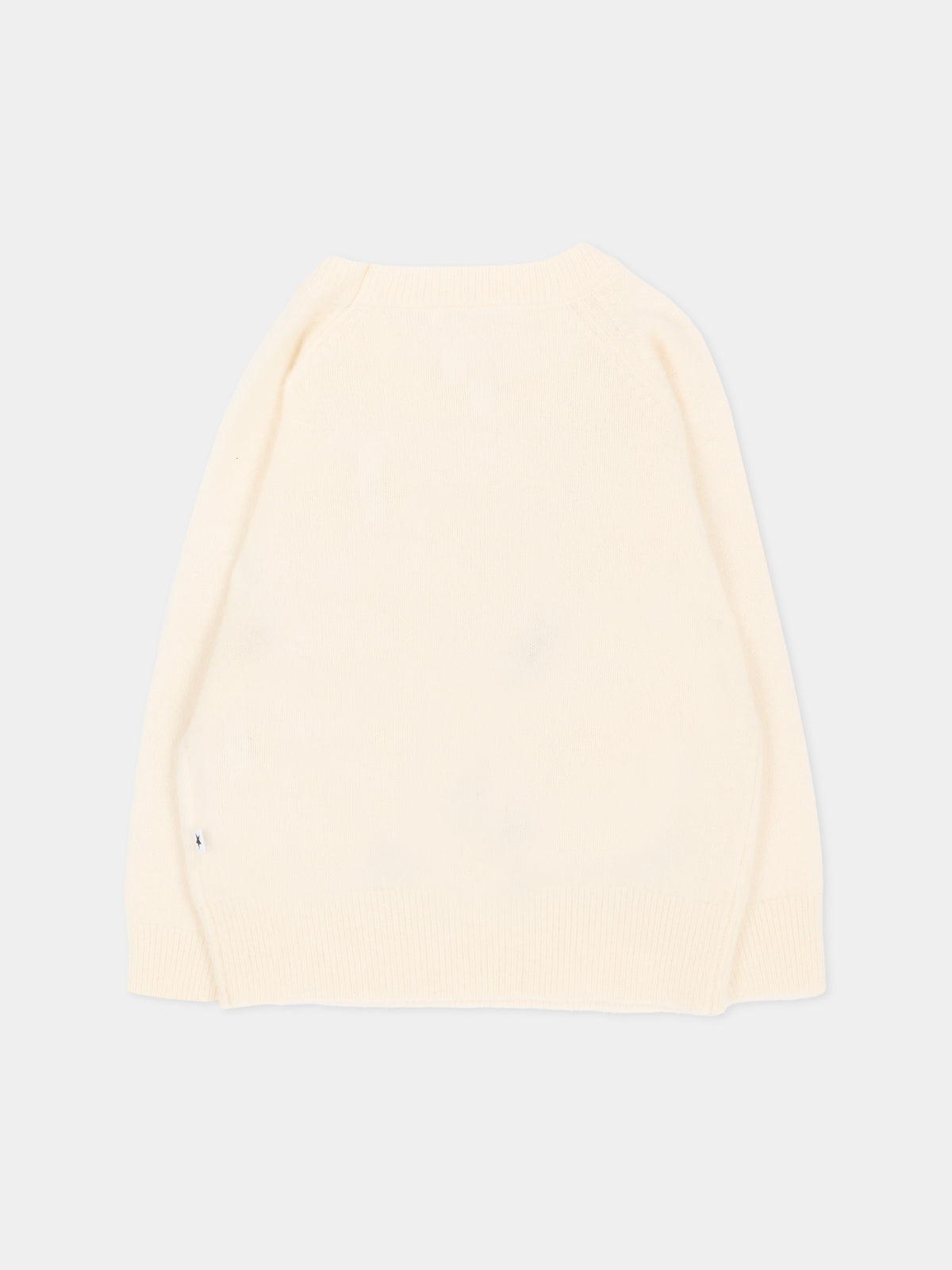 Maglione avorio Gilby per neonati con cuccioli,Molo,6W26K211 5775