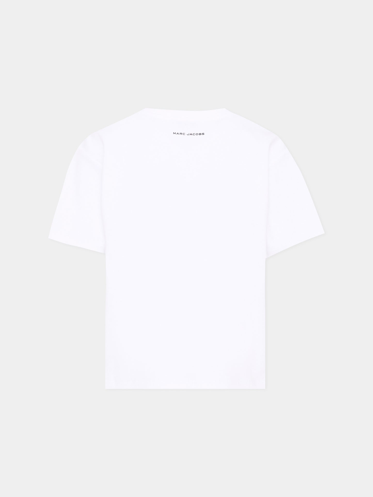 T-shirt bianca per bambina con logo,Marc Jacobs,W60740 10P