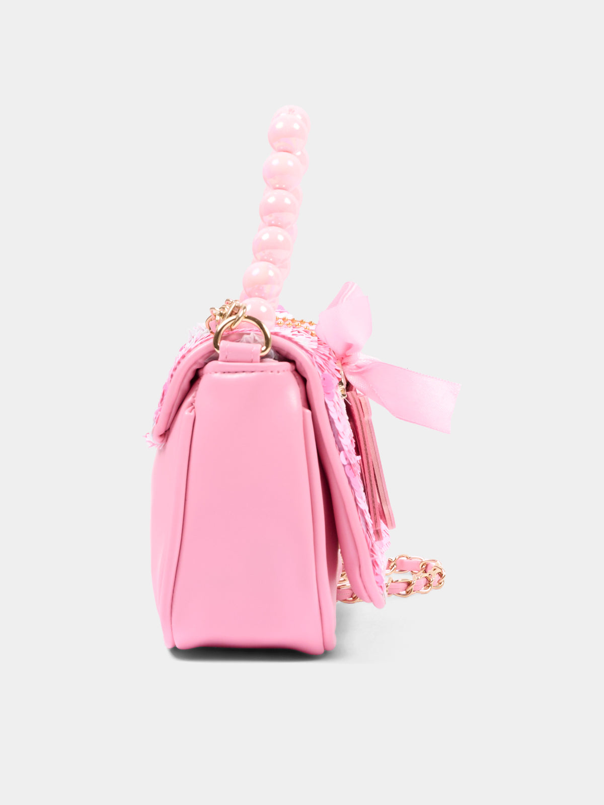 Borsa rosa per bambina con paillettes,Girabrilla,19154