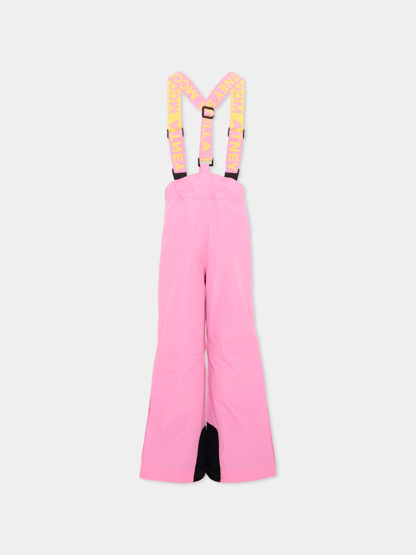 Pantaloni da neve rosa per bambina con cuori,Stella Mccartney Kids,TX6D80 Z0432 552