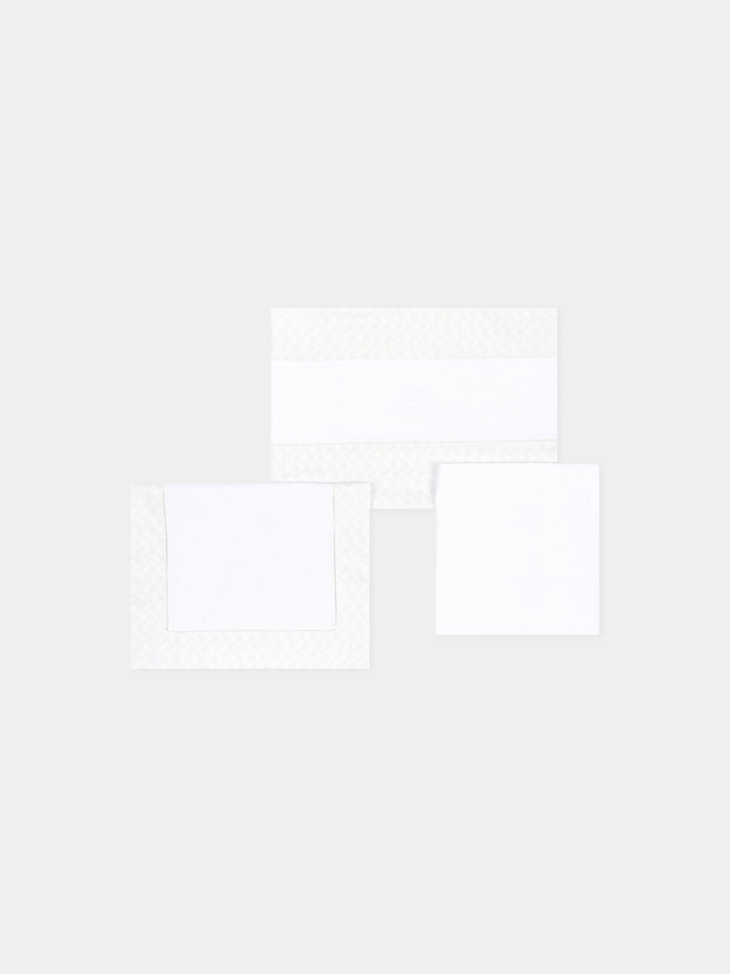 Lenzuola grigio per neonati con Pegaso,Etro,GU0560 P0425 956GR