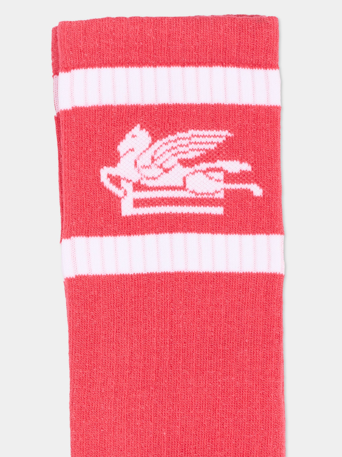 Calzino rosa per bambina con Pegaso,Etro,GU0B00 Z0396 50OAV