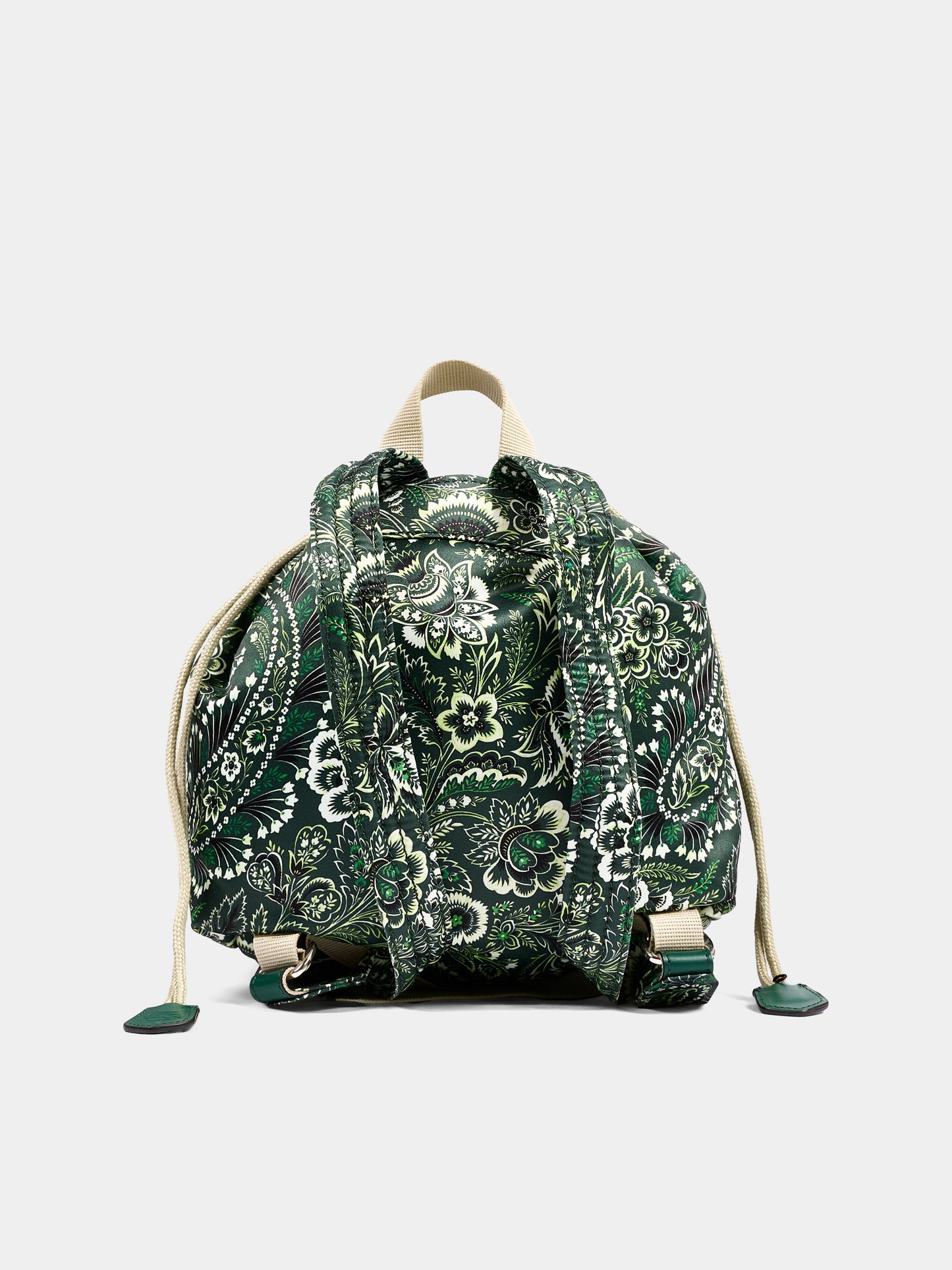 Zaino verde per bambina con stampa paisley,Etro,GU0Q68 Z2281 719AV