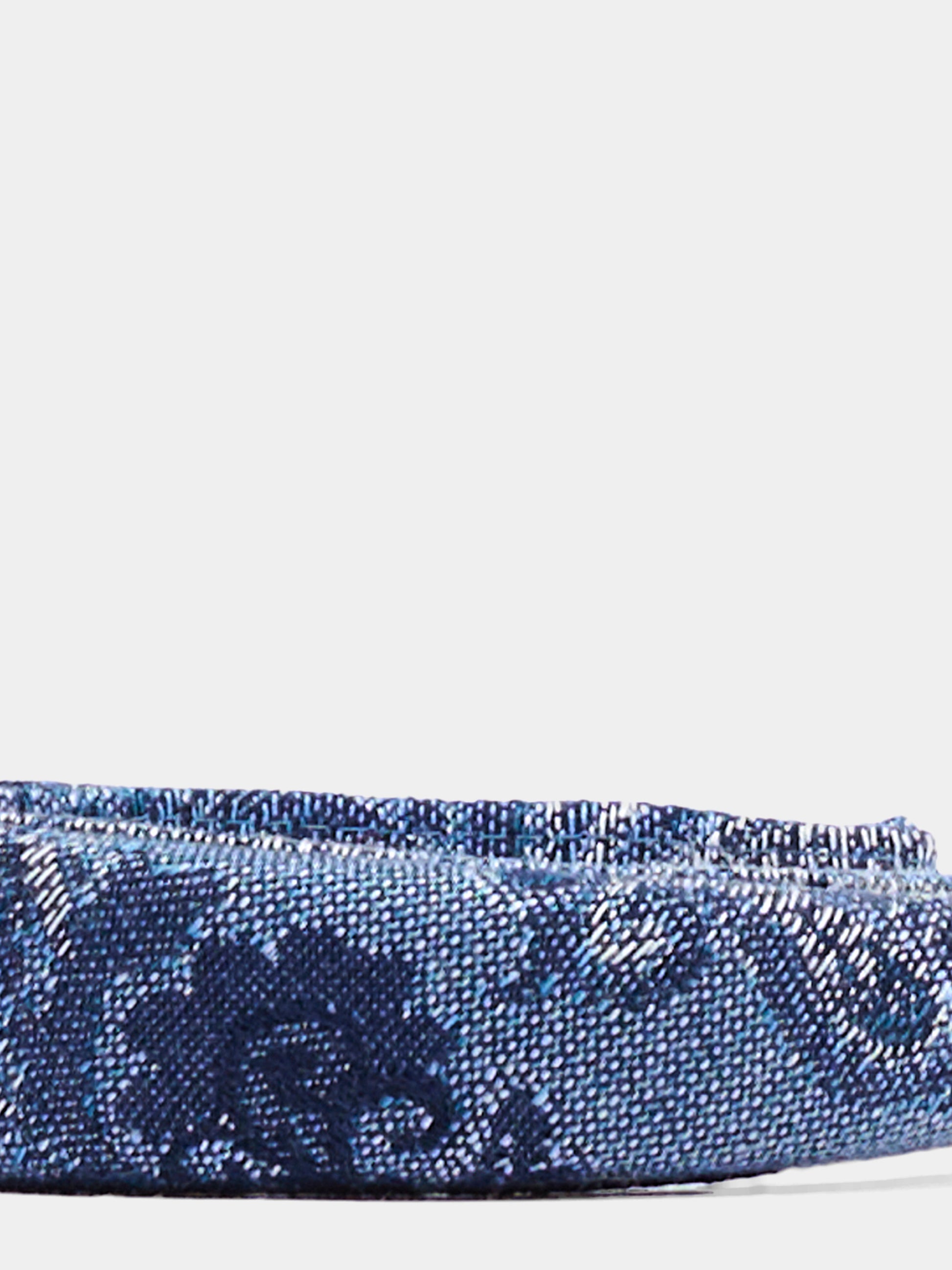 Cerchietto blu per bambina con stampa paisley,Etro,GV0A44 D0105 621BC