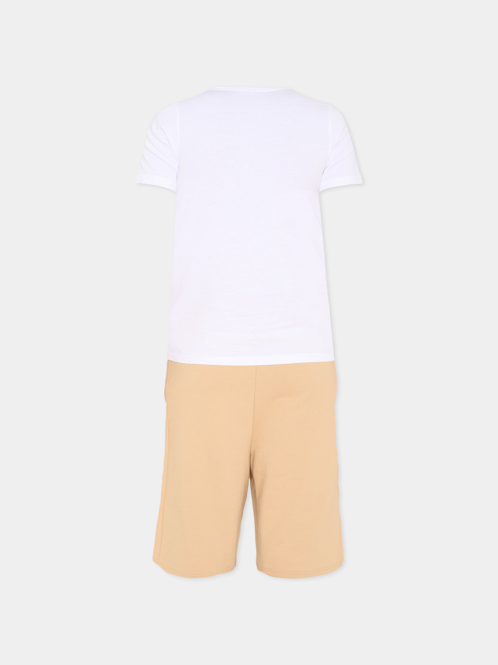 Completo sportivo multicolor per bambino con logo,Dkny,D62521 20P