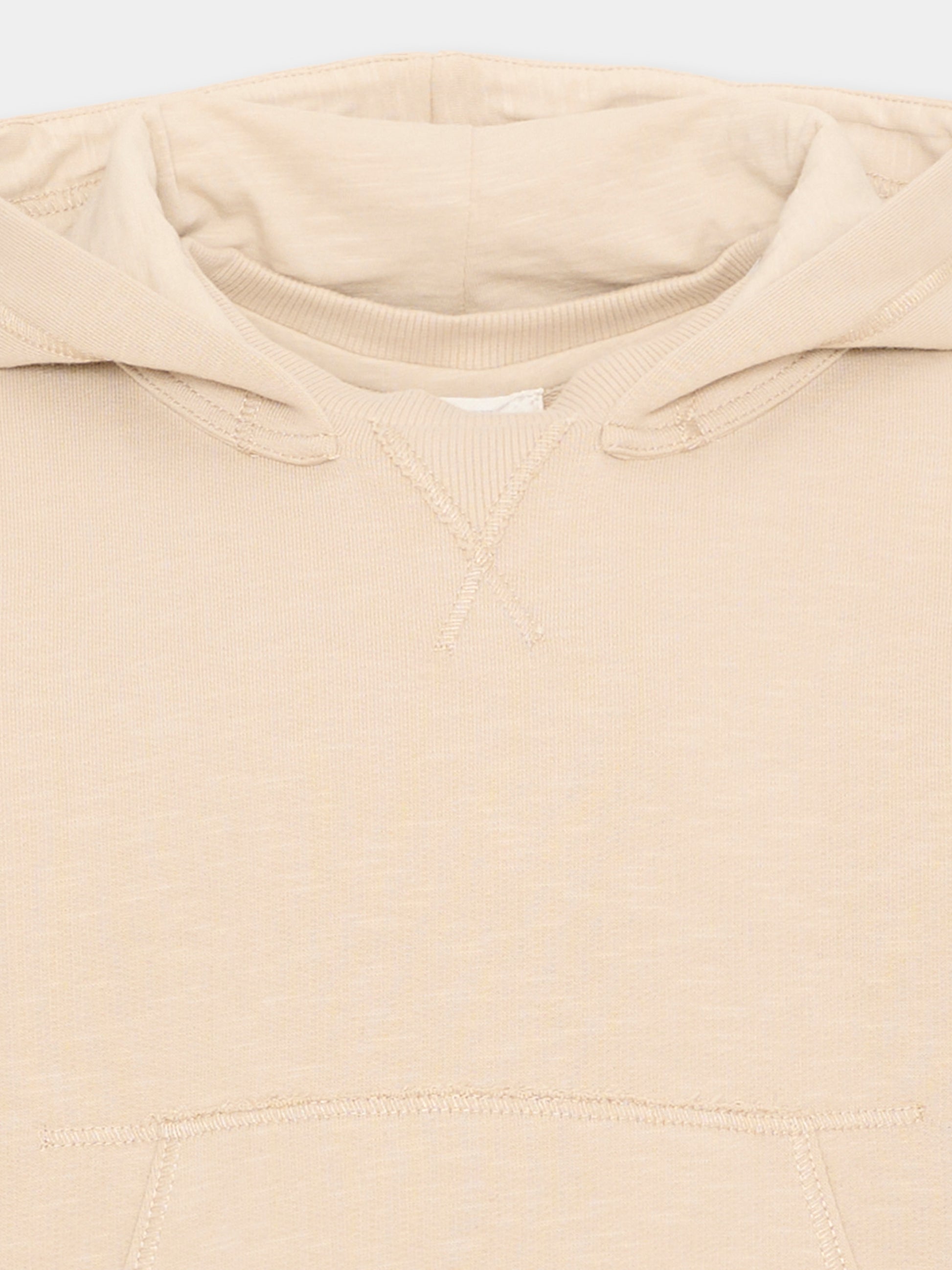 Felpa beige per bambini con logo,Givenchy Kids,H31095 192