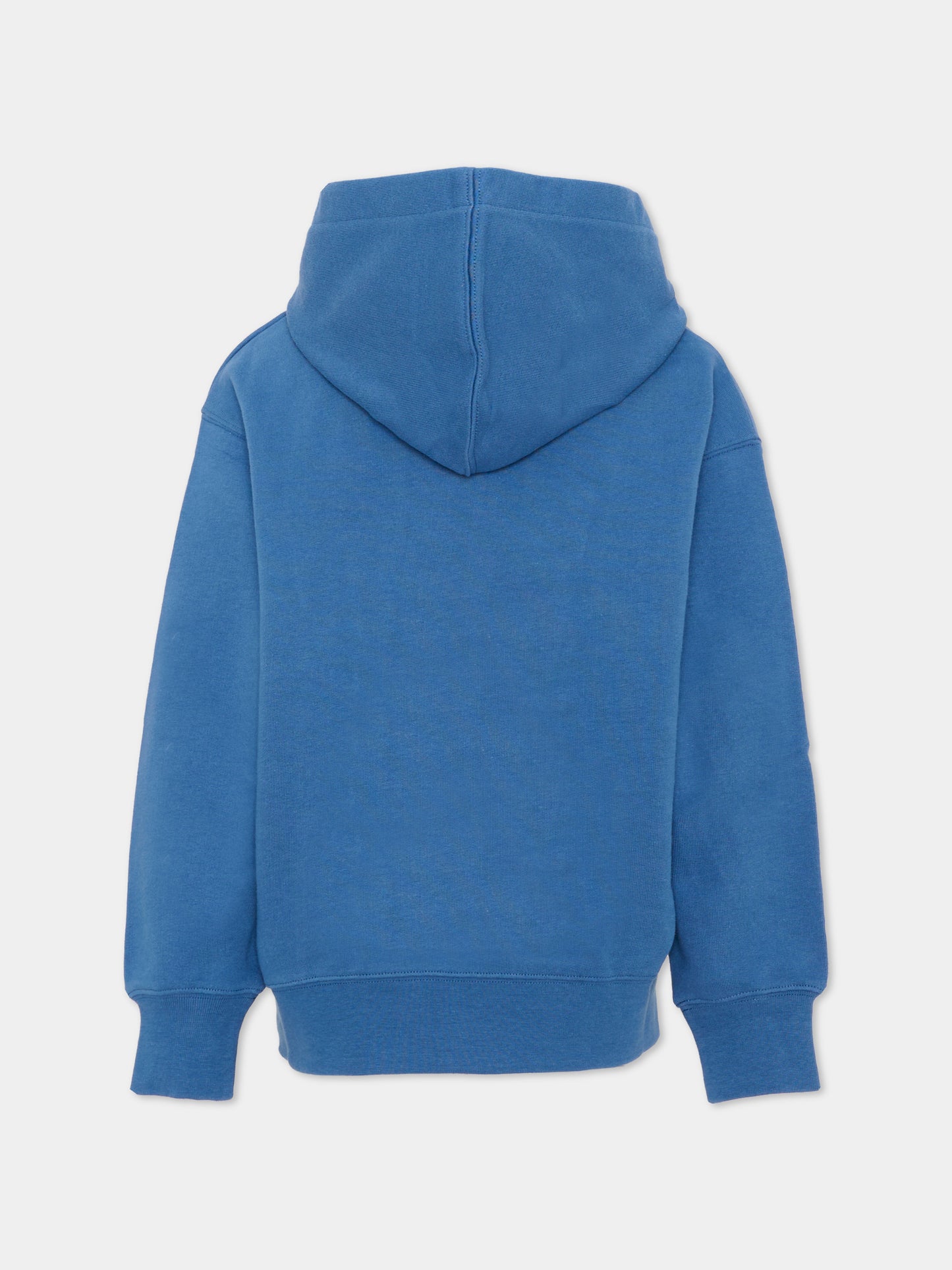 Felpa con cappuccio blu con teddy bear,Palm Angels,PBBB012S26FLE006 060
