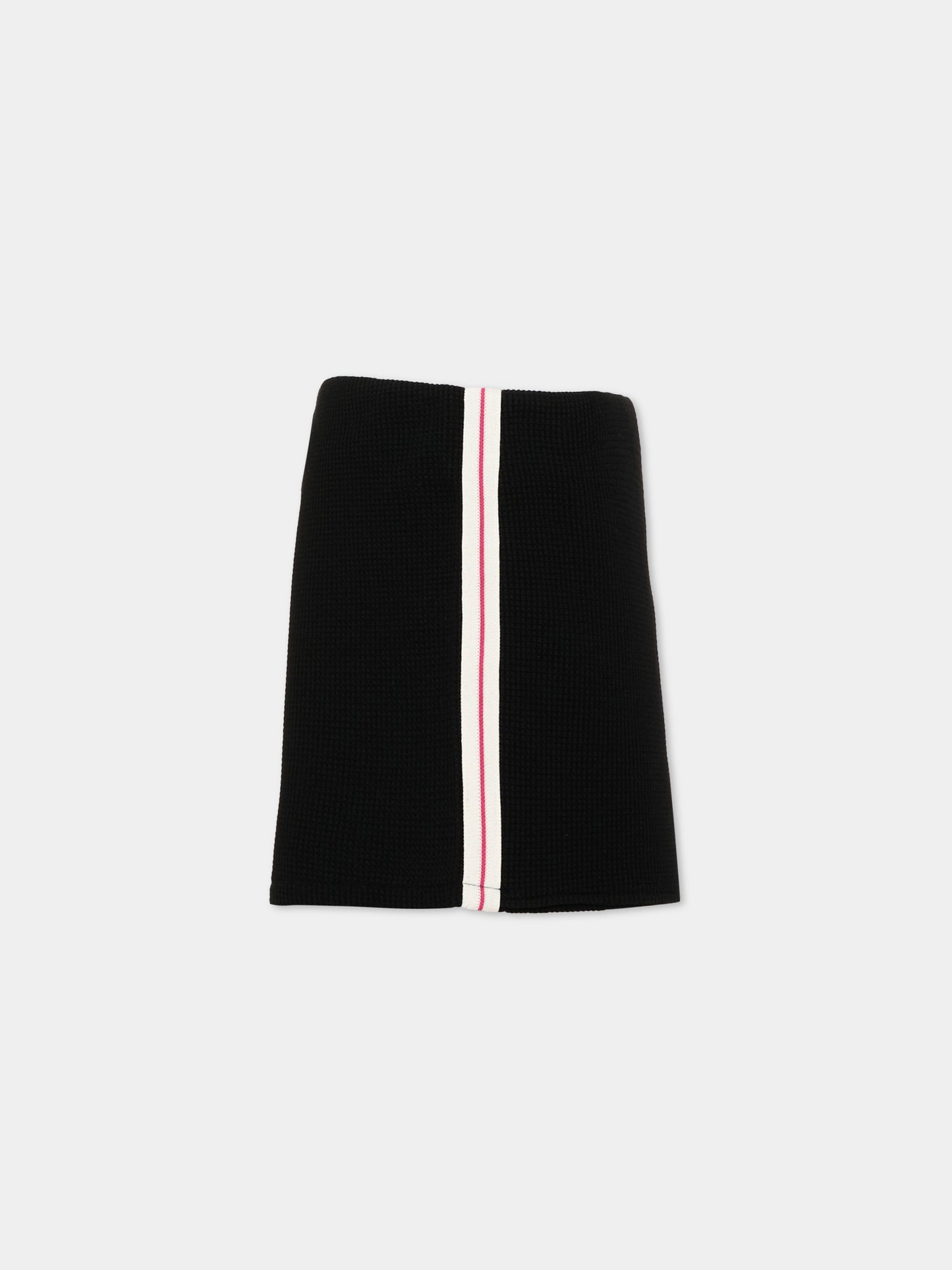 Shorts nero per bambina con logo,Palm Angels,PGCB00BS26JER001 110