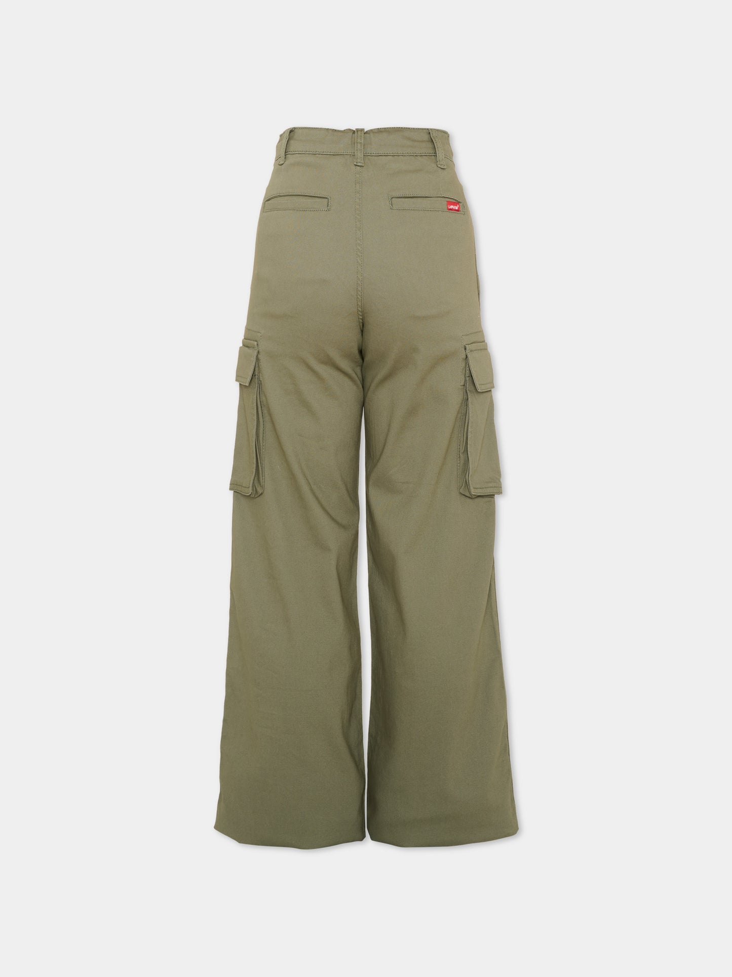 Pantalone verde cargo per bambino,Levi's Kids,9EN809 EHF