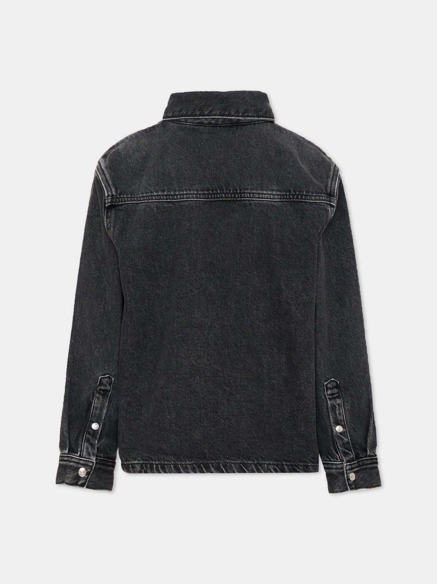 Camicia a manica lunga nero per bambino,Calvin Klein Kids,IB0IB02624 1BY