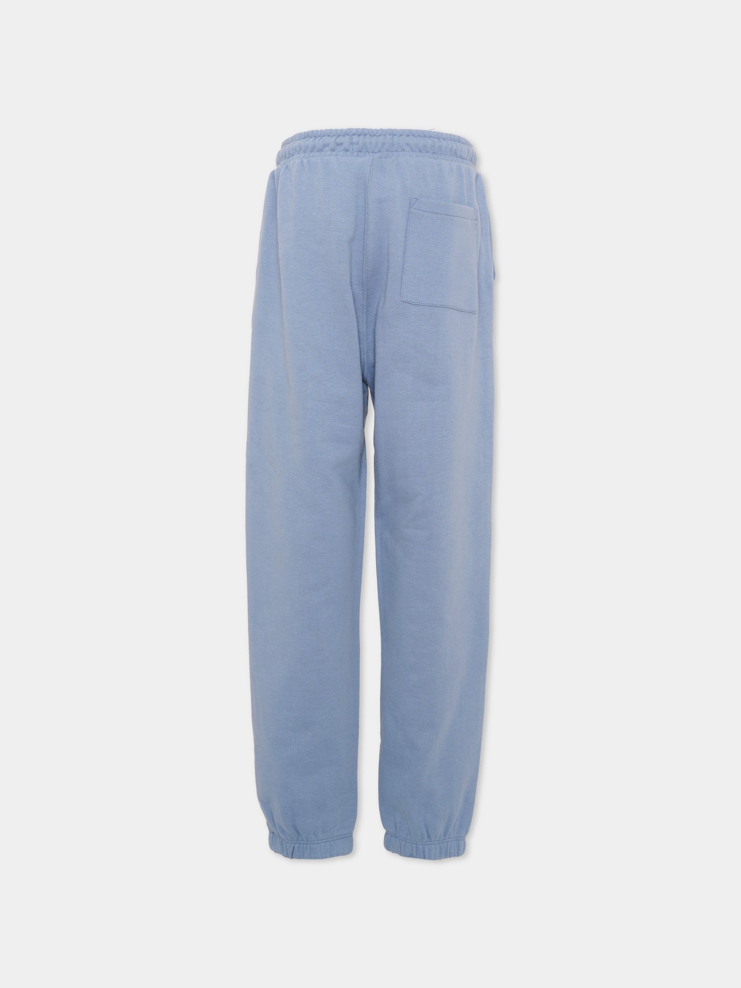 Pantalone blu per bambino logo laterale,Calvin Klein Kids,IB0IB02605 C4I