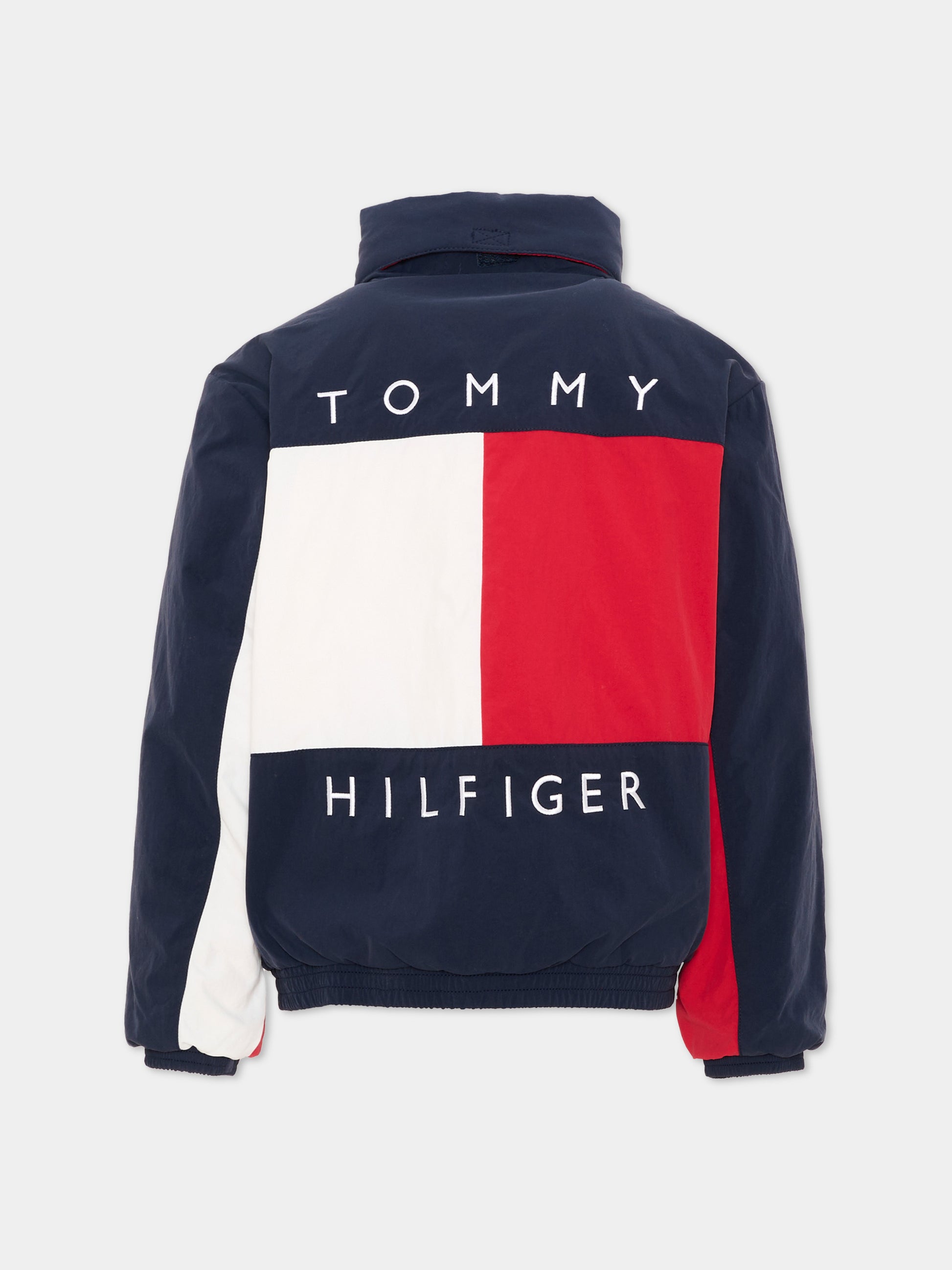 Giubbotto multicolor per bambino color-block,Tommy Hilfiger Junior,KS0KS00704 C1G