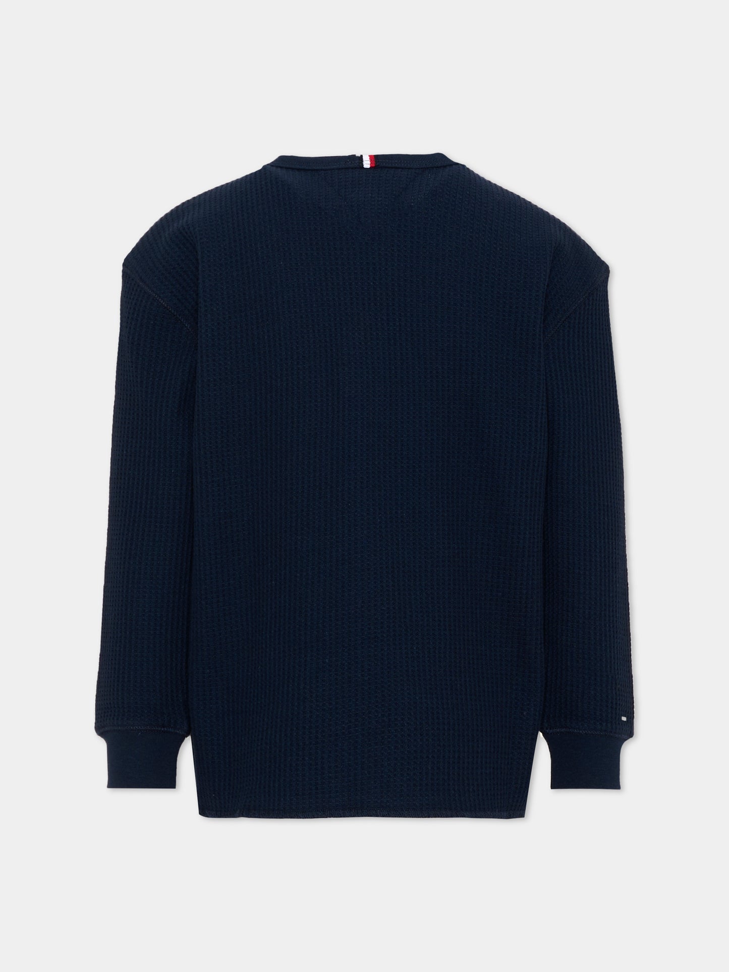Maglione blu per bambini con logo,Tommy Hilfiger Junior,KB0KB10166 C1G