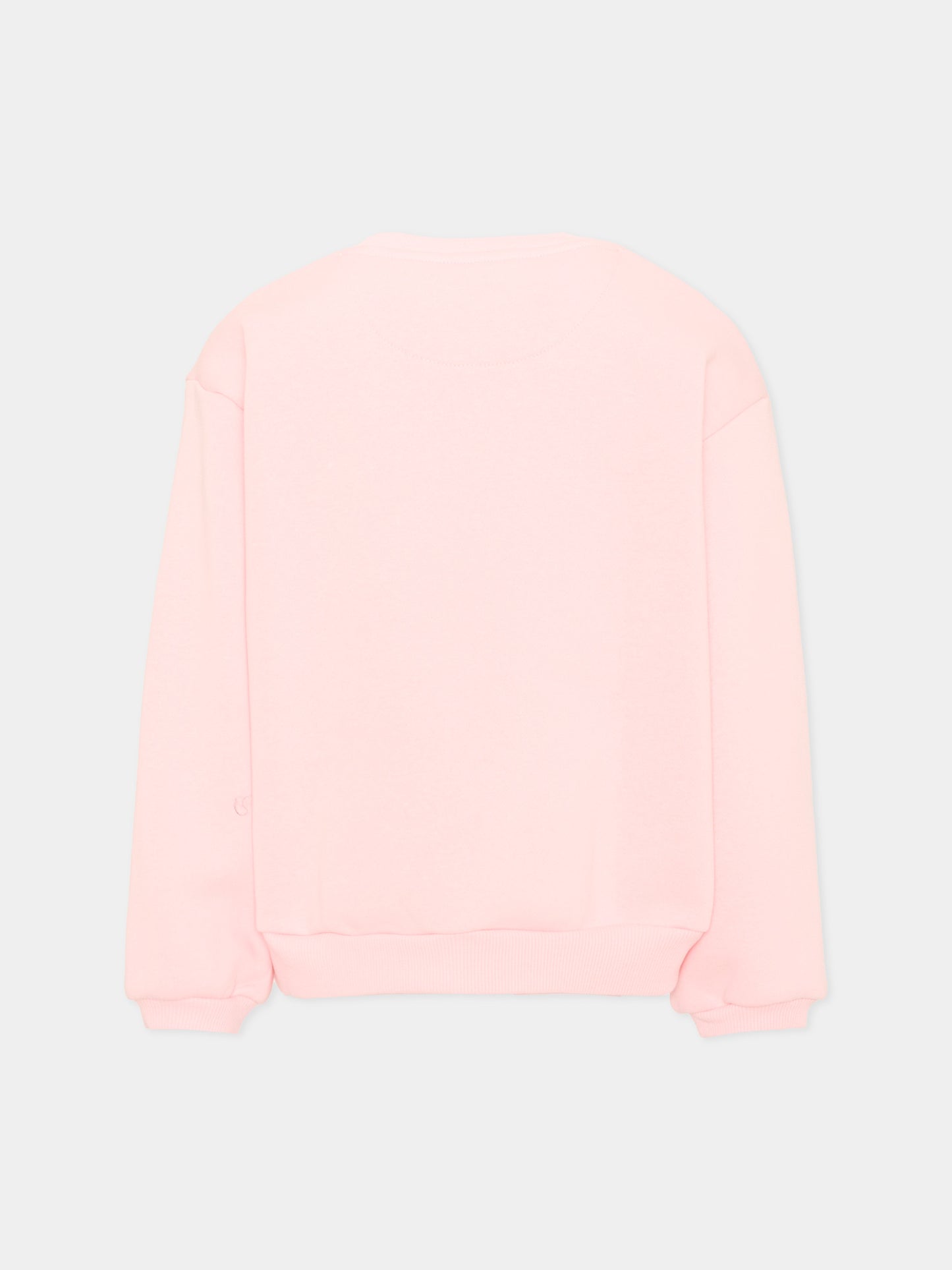 Felpa rosa per bambina,Levi's Kids,3EN514 AGJ