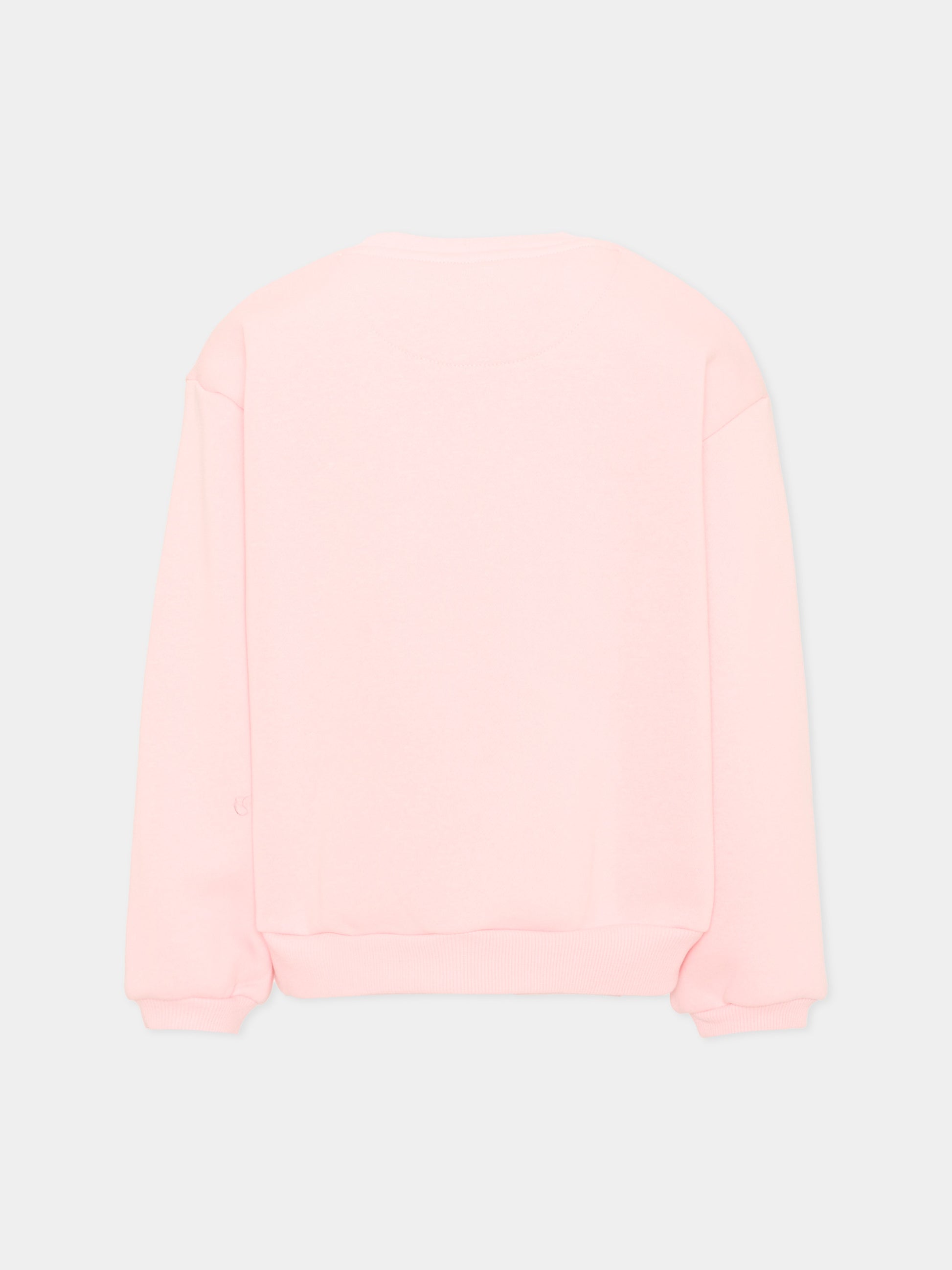Felpa rosa per bambina,Levi's Kids,3EN514 AGJ