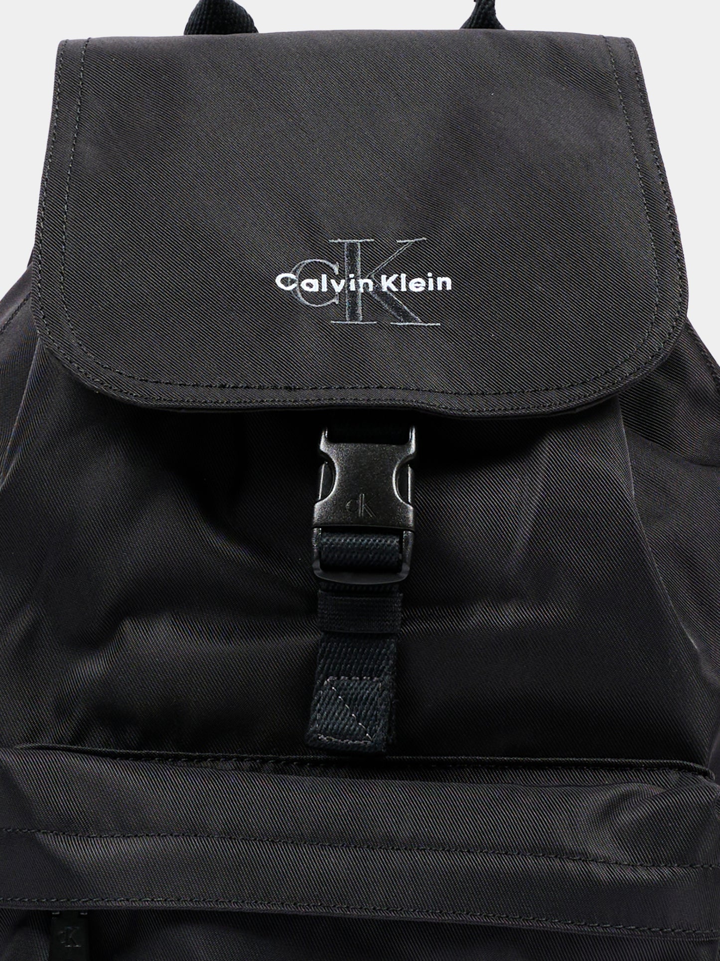 Zaino nero con logo,Calvin Klein Kids,IU0IU00732 BEH