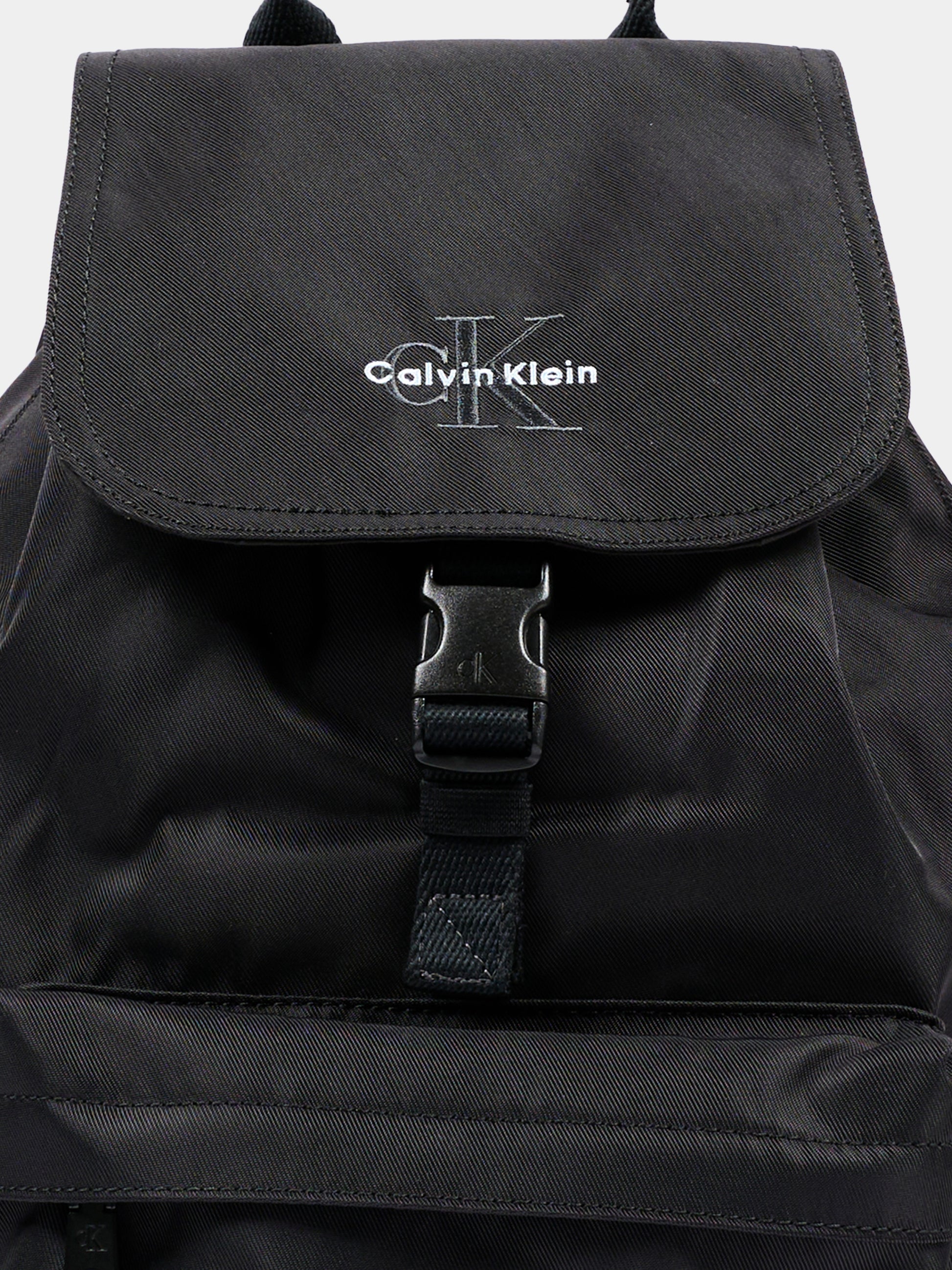 Zaino nero con logo,Calvin Klein Kids,IU0IU00732 BEH