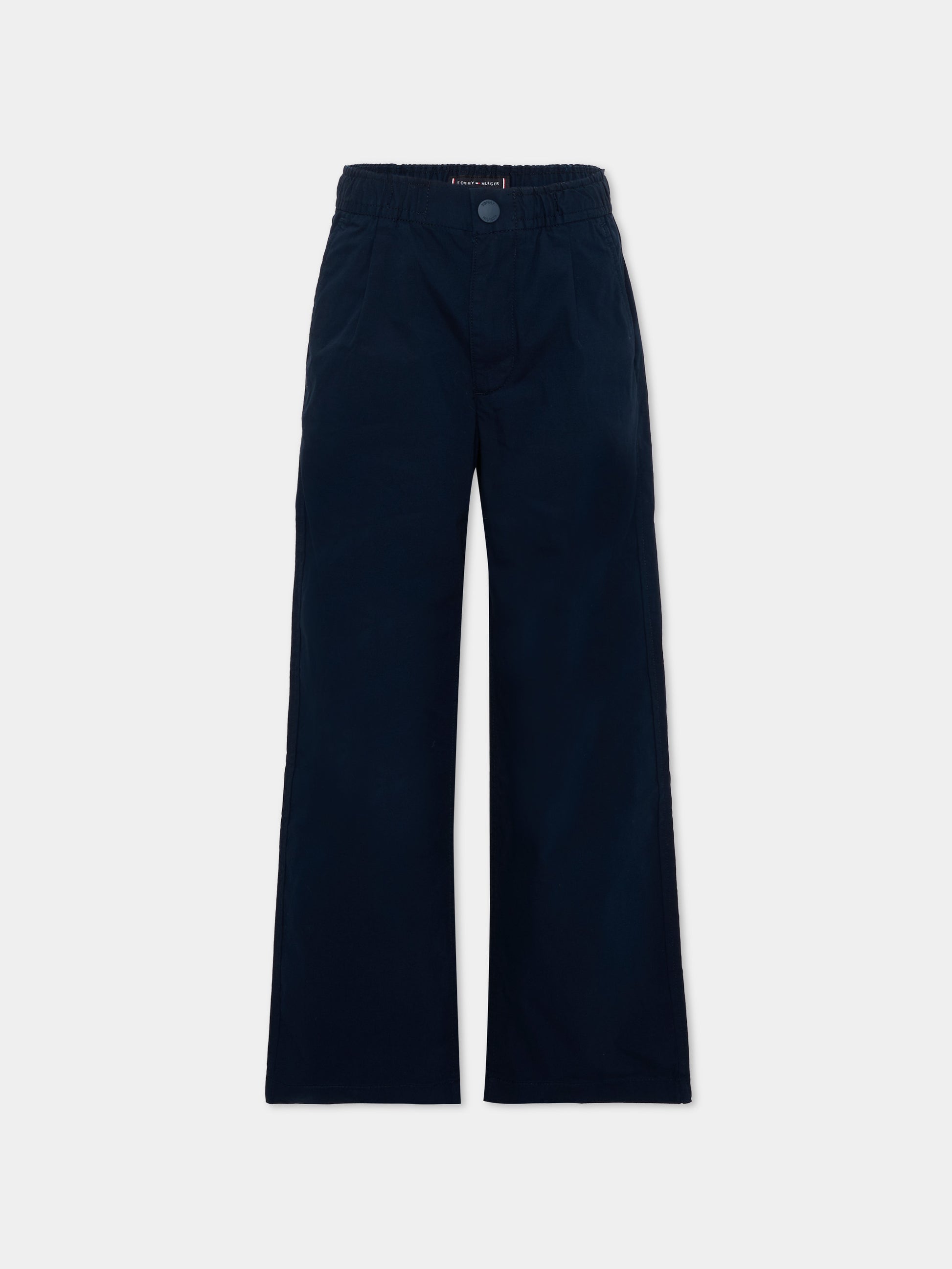 Pantalone blu per bambino,Tommy Hilfiger Junior,KB0KB10203 C1G