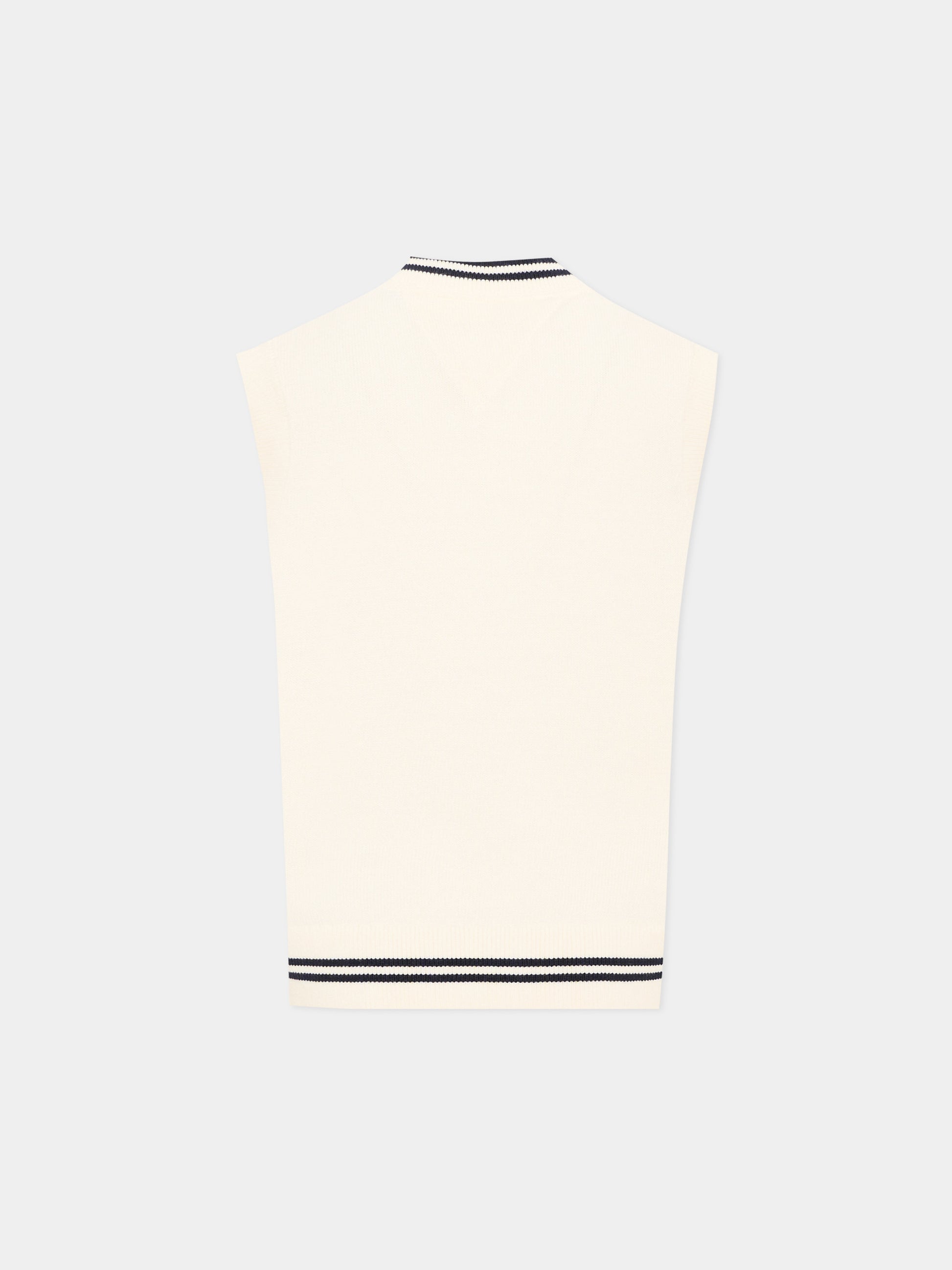 Maglia gilet avorio per bambino,Tommy Hilfiger Junior,KB0KB10426 C1G