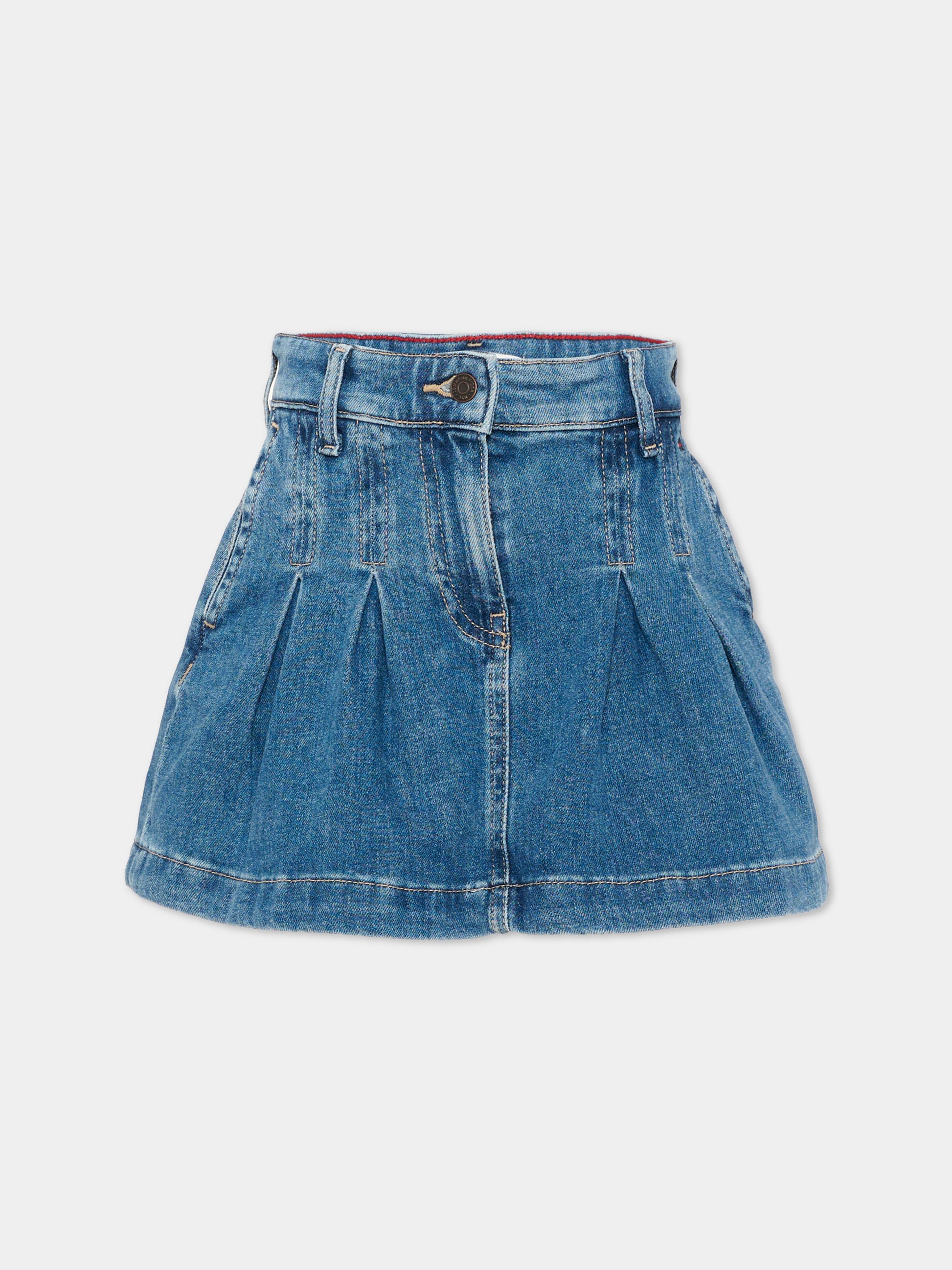 Gonna denim per bambina,Tommy Hilfiger Junior,KG0KG09251 1BK