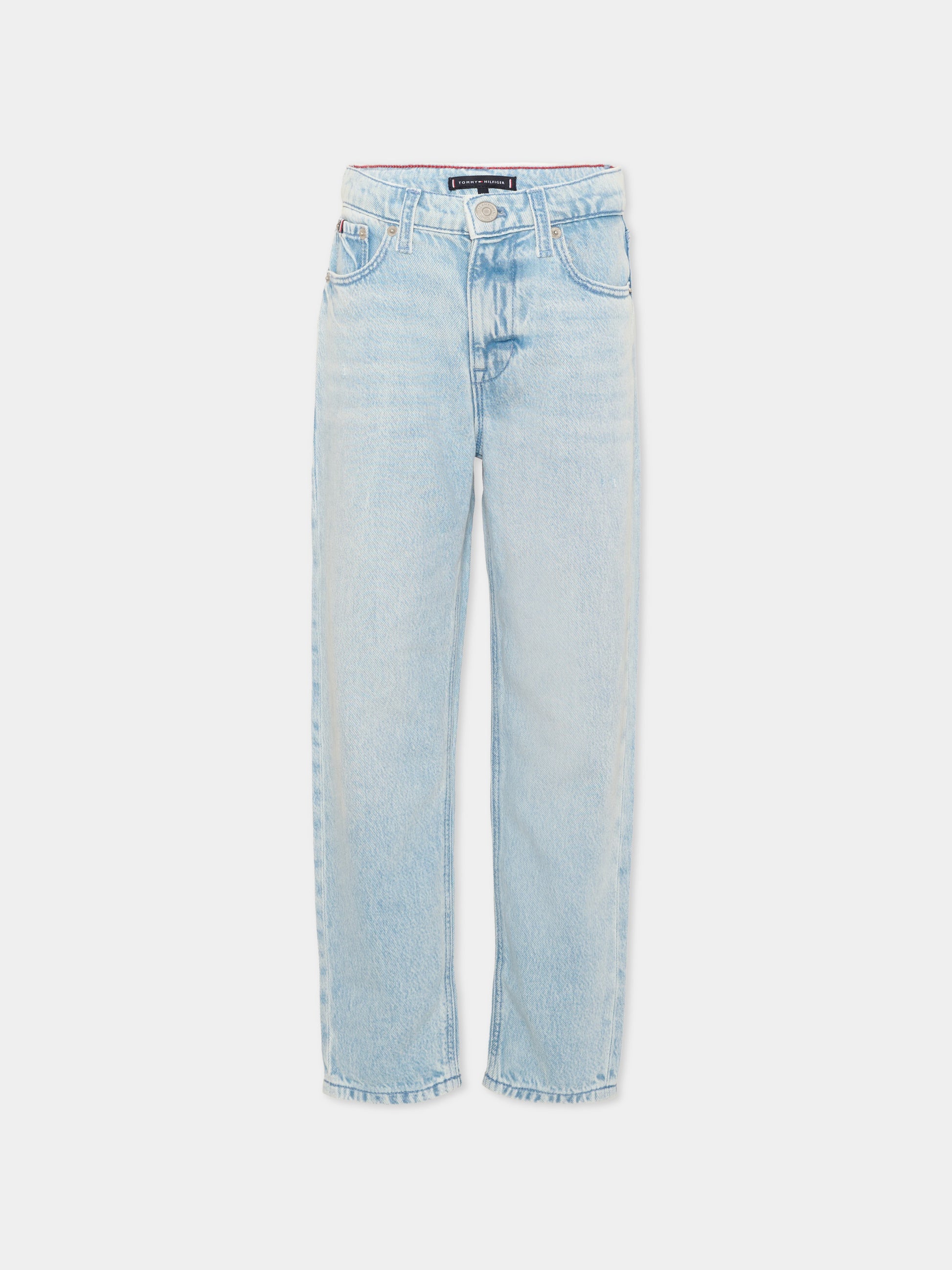 Jeans denim per bambino logo,Tommy Hilfiger Junior,KB0KB10398 1AA