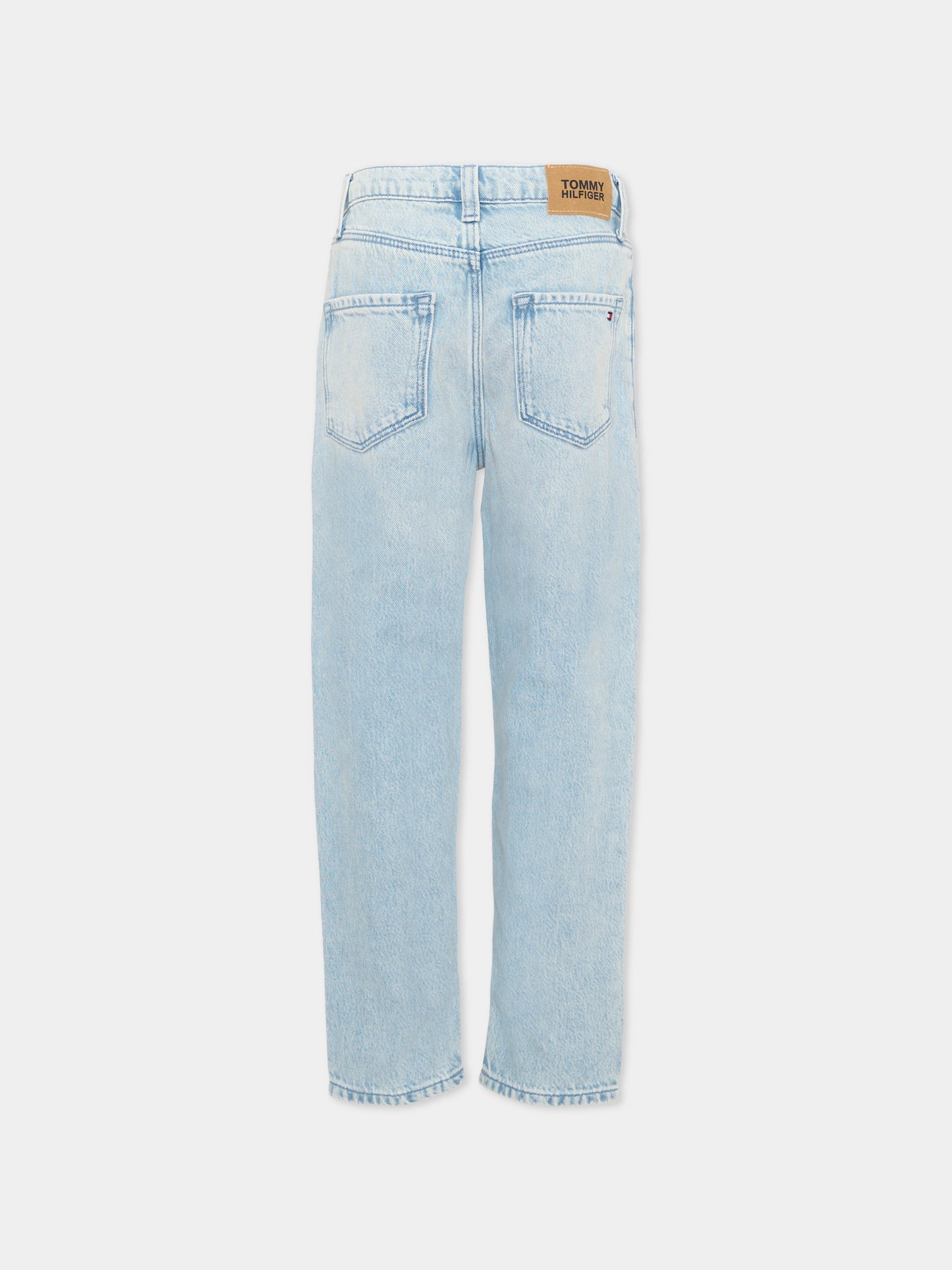 Jeans denim per bambino logo,Tommy Hilfiger Junior,KB0KB10398 1AA